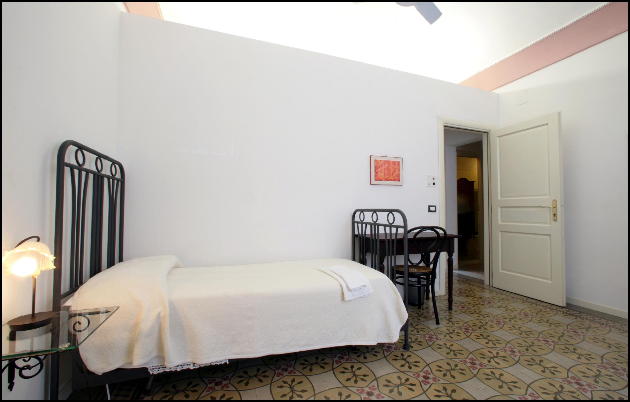 Room, Twin Beds, Shared Bathroom