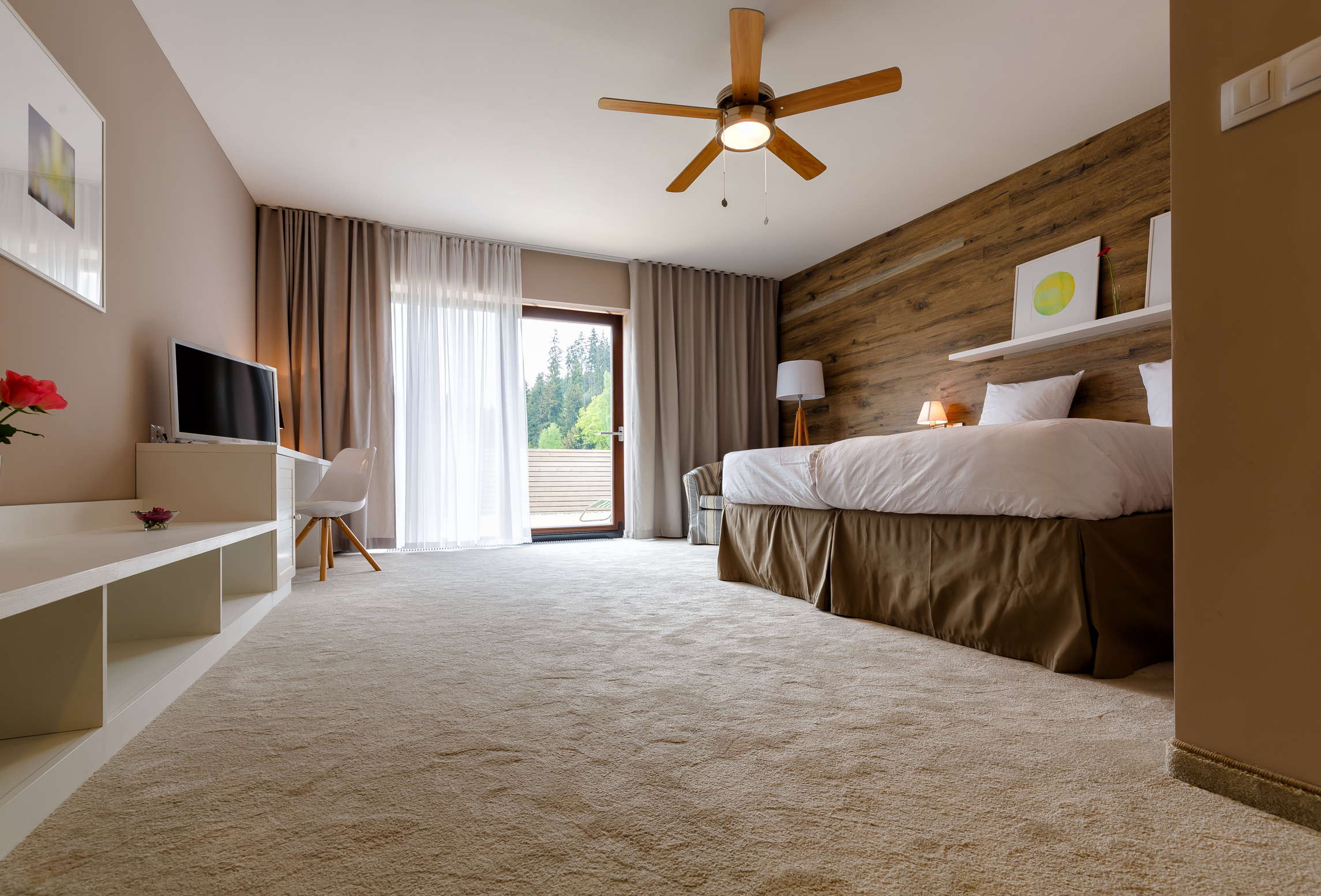 Superior, Double or Twin Bed, Golf Course View