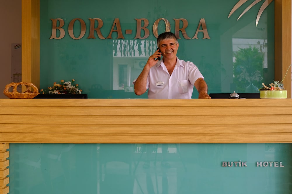 Lobby at Bora Bora Apart Hotel, ALANYA