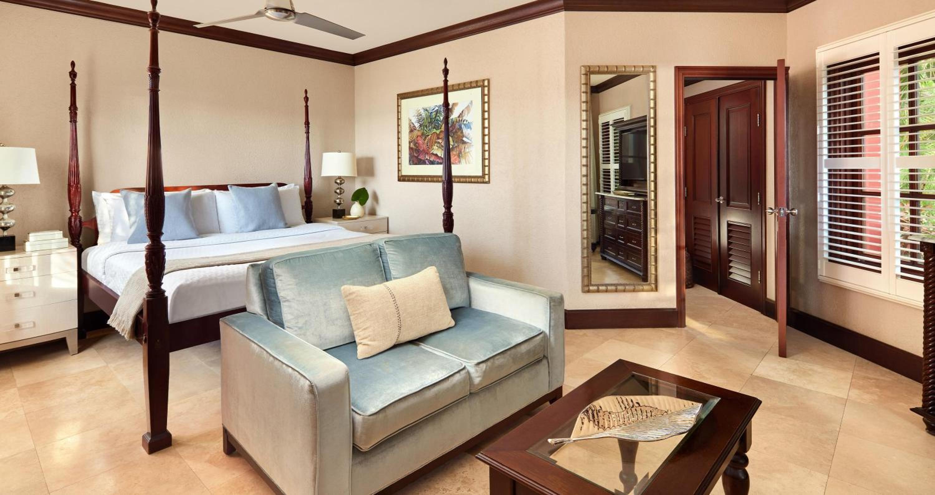 Honeymoon, Caribbean, Suite, King Bed, Beach Front, Butler