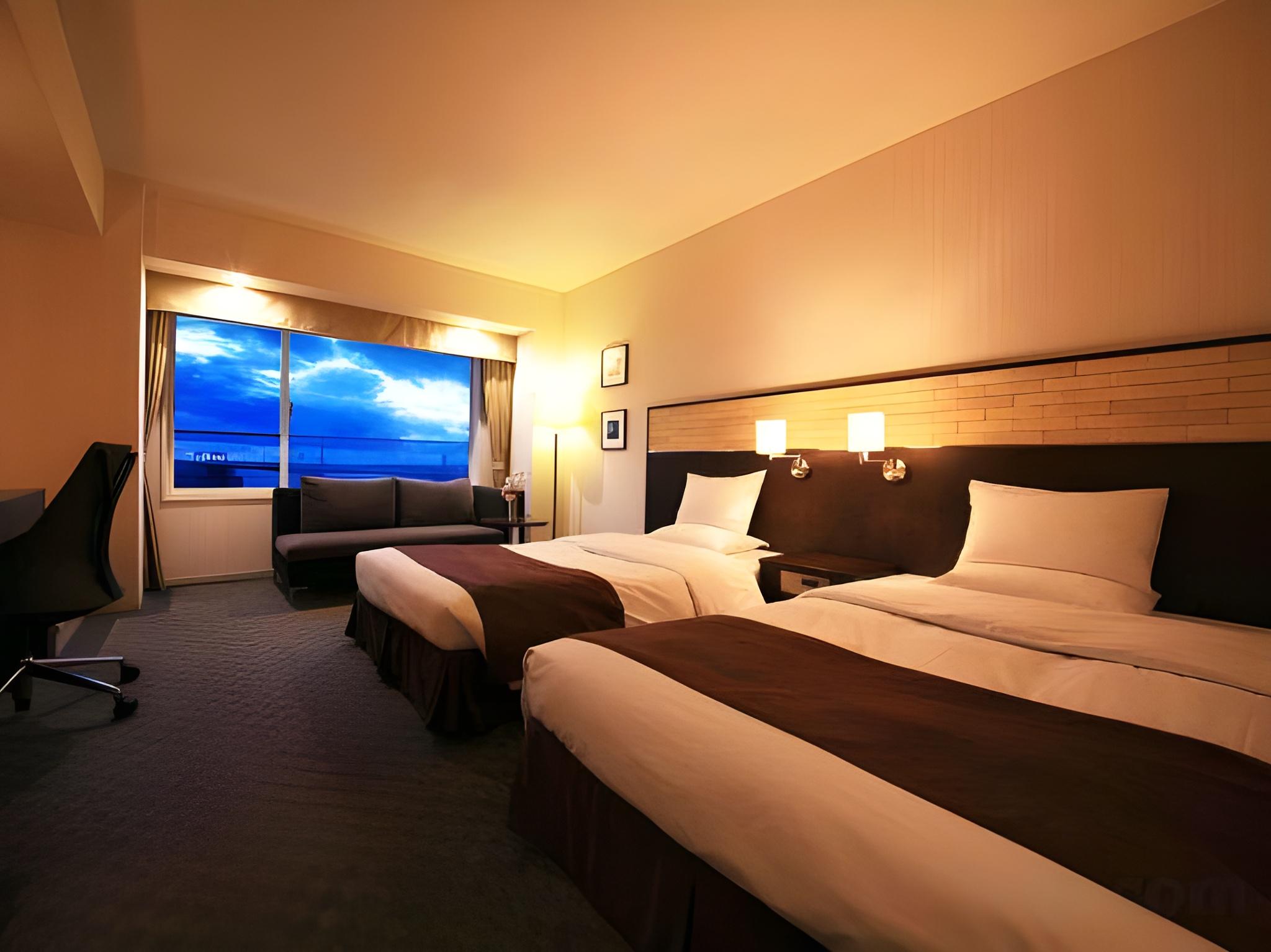 Deluxe, Twin Beds, Bridge View, Ocean View, Bathtub, Main Building