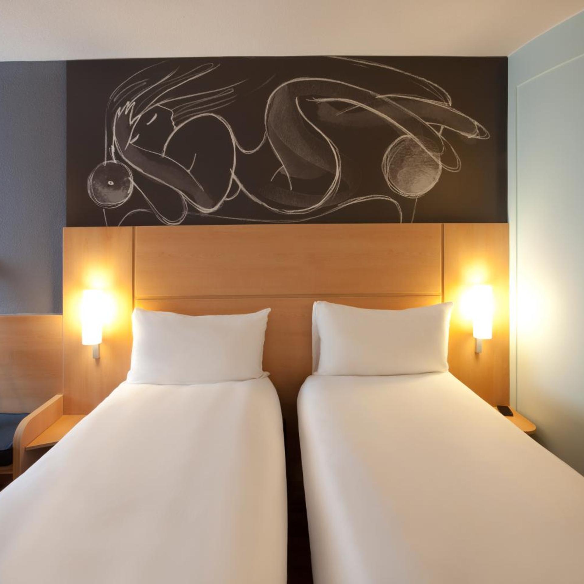 غرفة بسريرين منفصلين، Ibis Brighton City Centre Station 5/10