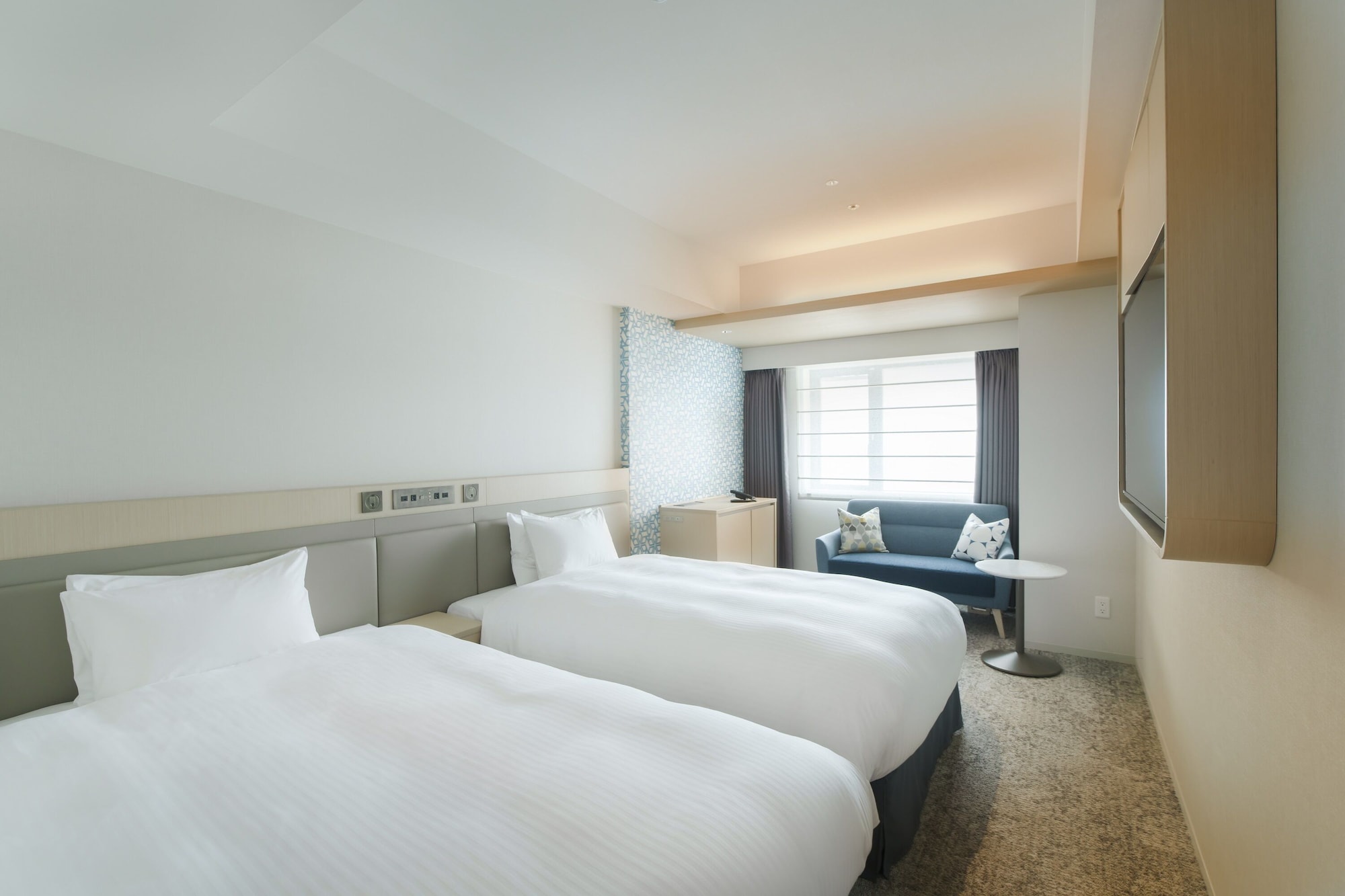 غرفة قياسية بسريرين منفصلين، Hotel Emion SAPPORO 2/5
