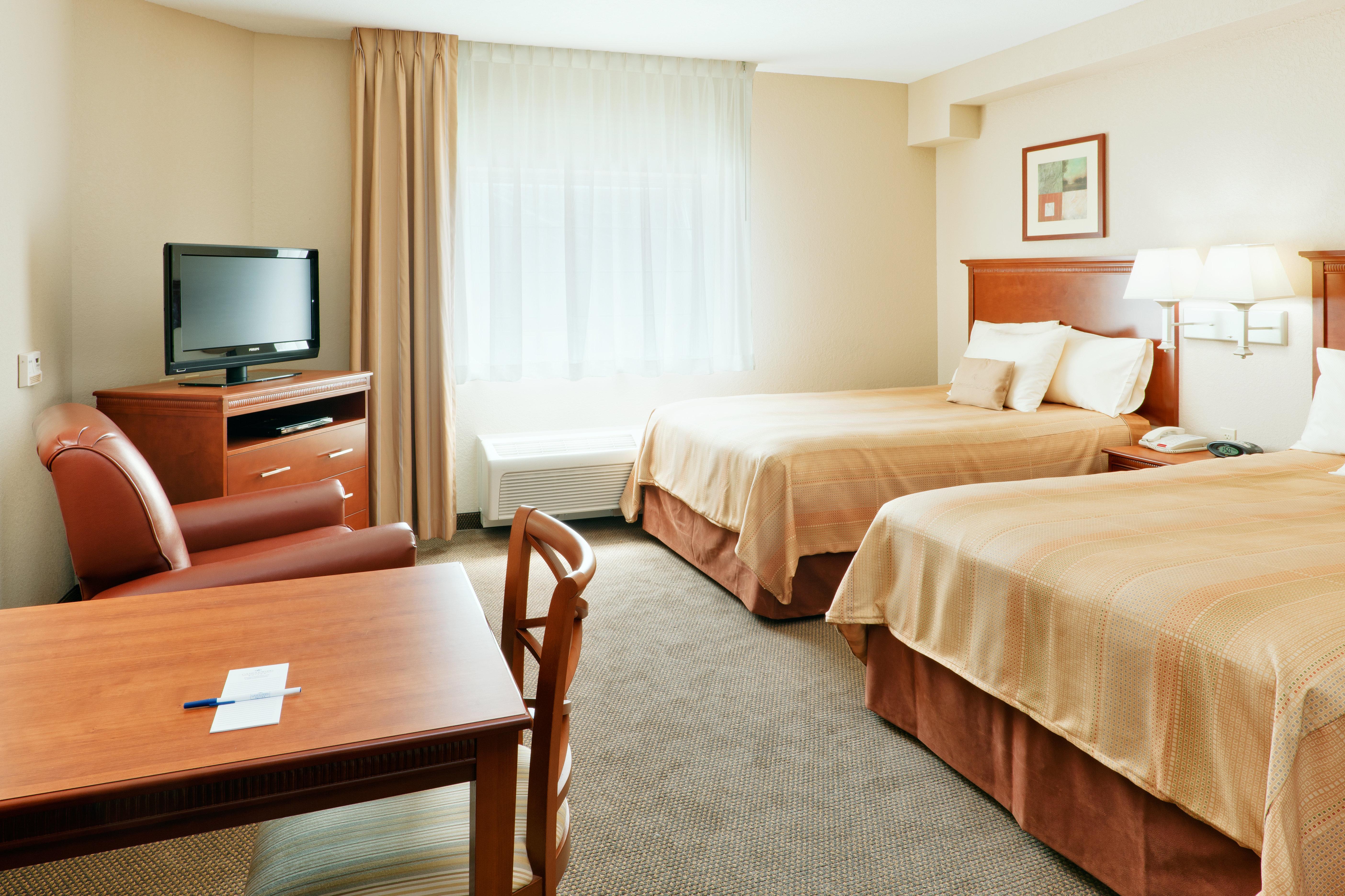 Studio, 2 Double Beds, Accessible