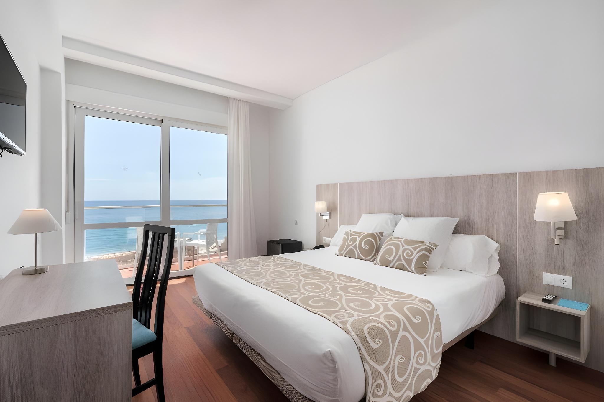 Superior, Single, Double Bed, Sea Front, Mediterranean View