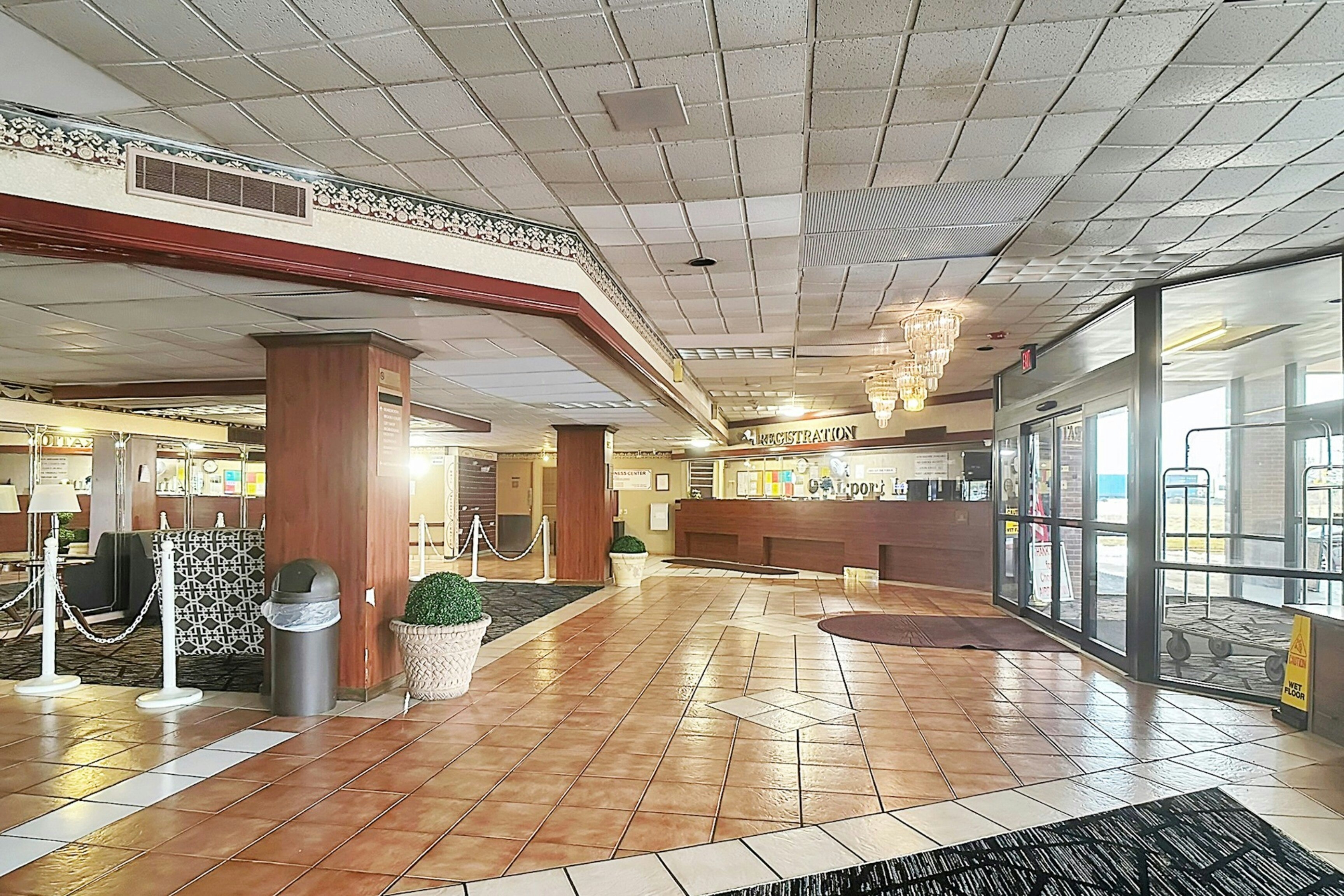 Lobby at Airport Inn Memphis Near Graceland By Hotel O, MEMPHIS - TN