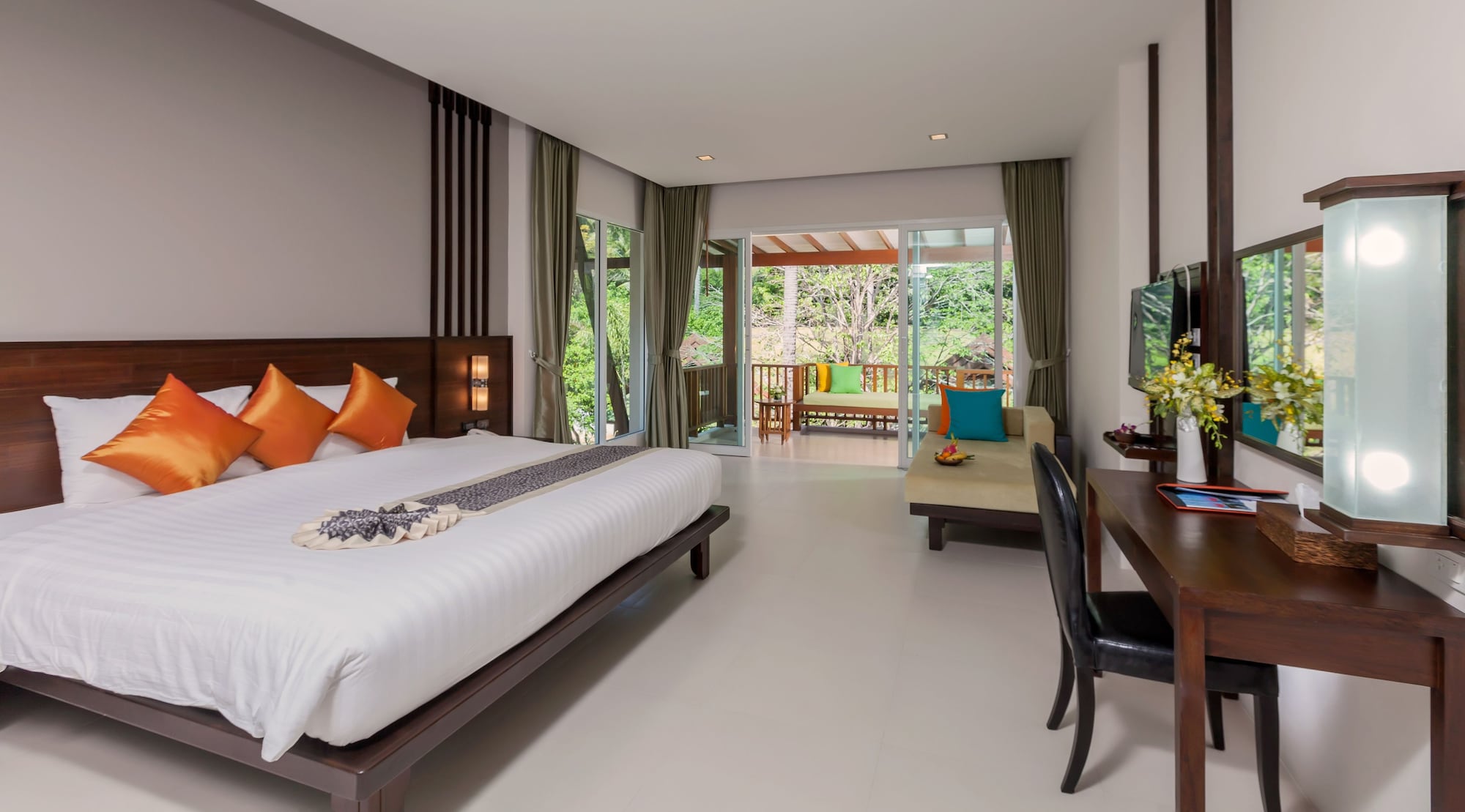 غرفة غراند ديلوكس بسرير كينج، Sand Sea Resort Railay Beach 3/6
