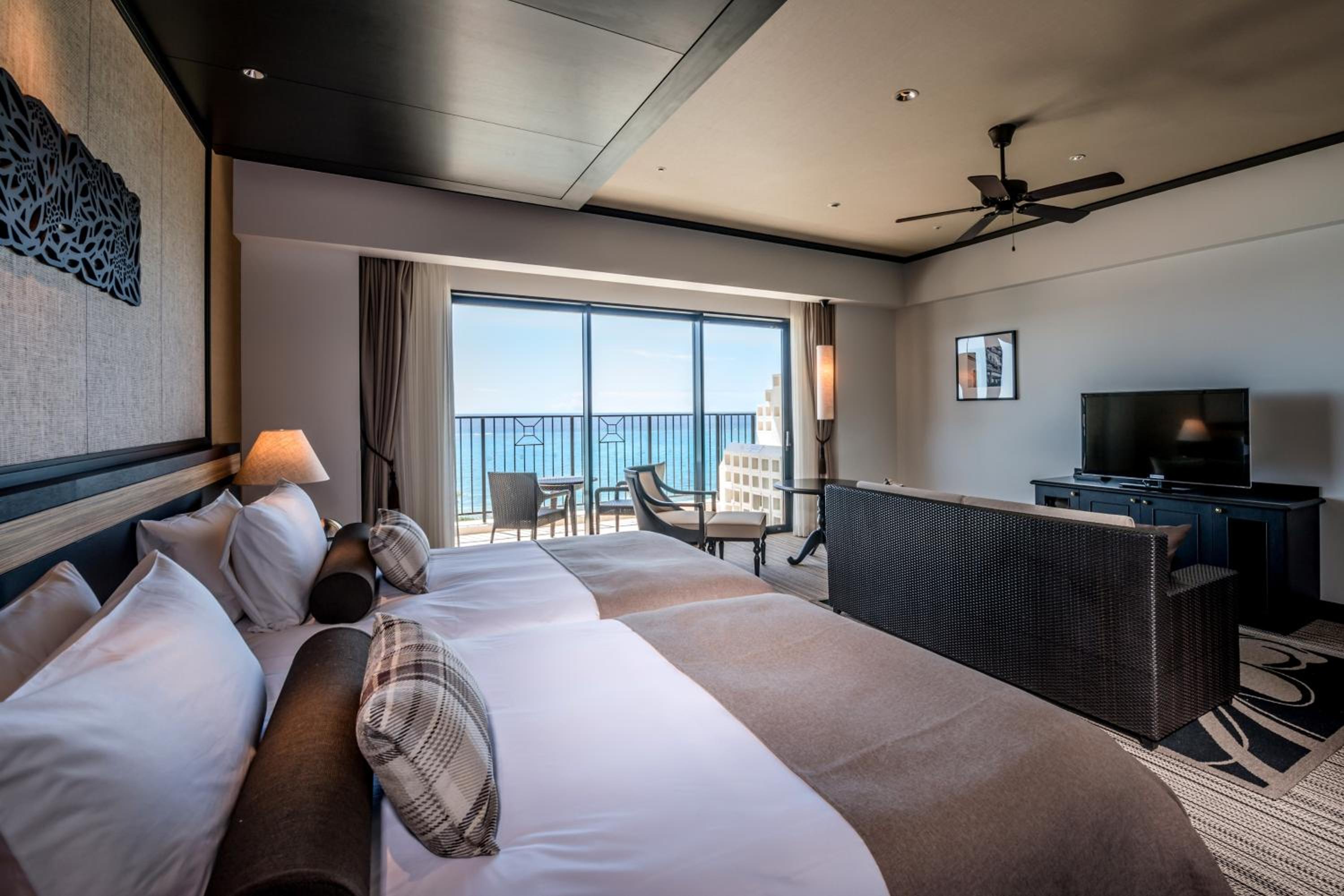 Hollywood, Club, Spa, Premium, Twin Beds, Sea View, Lounge Access, Corner