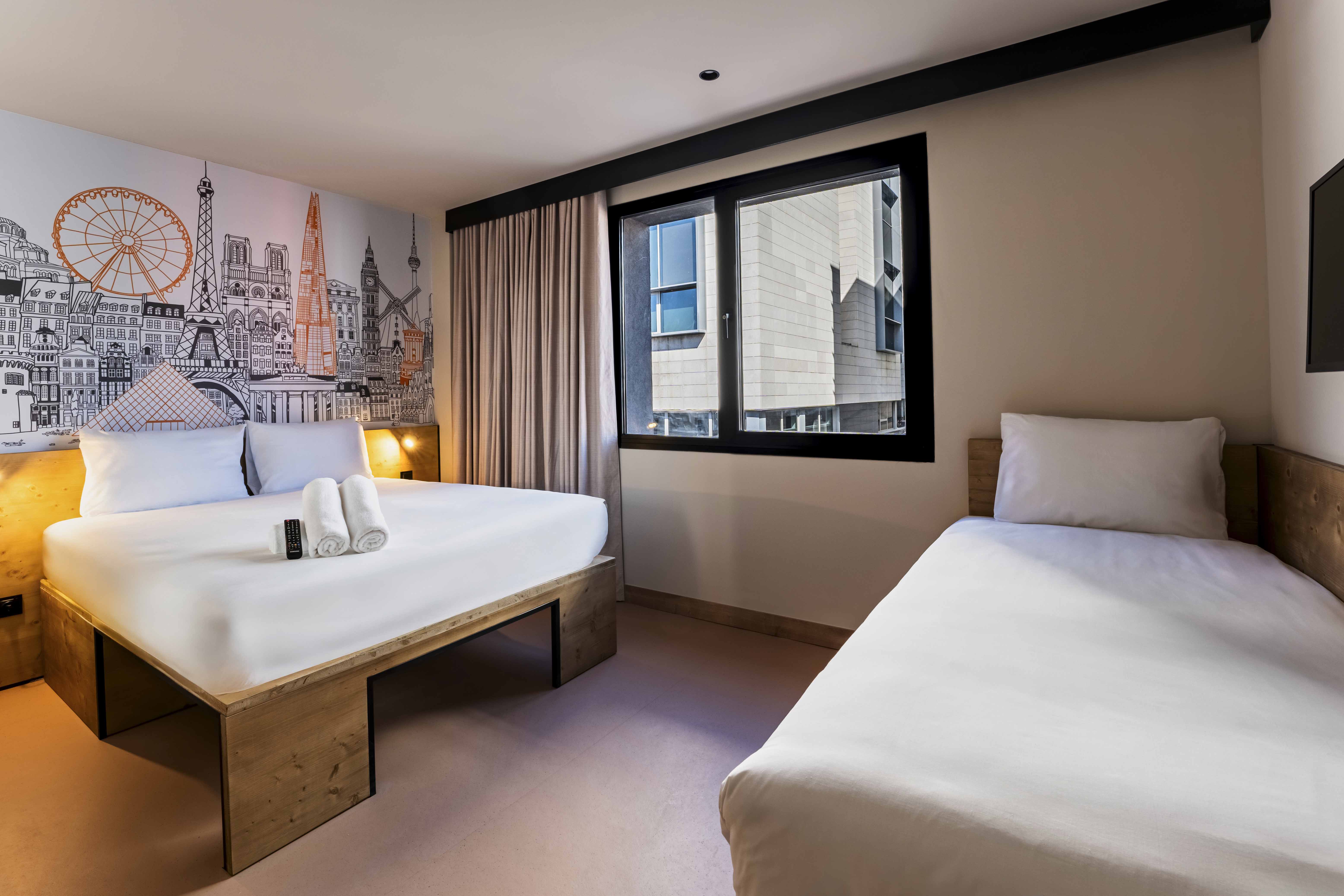 غرفة عائلية، easyHotel Madrid Alcala 2/10