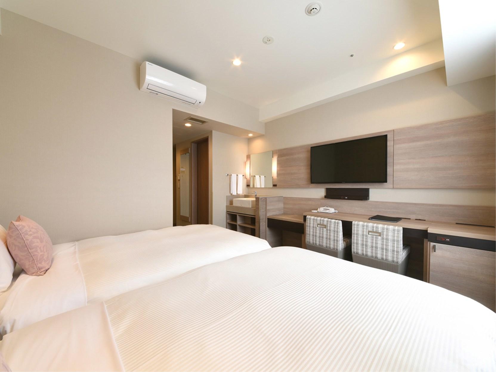 Semi Room, Standard, 2 Semi Double Beds, Smoking