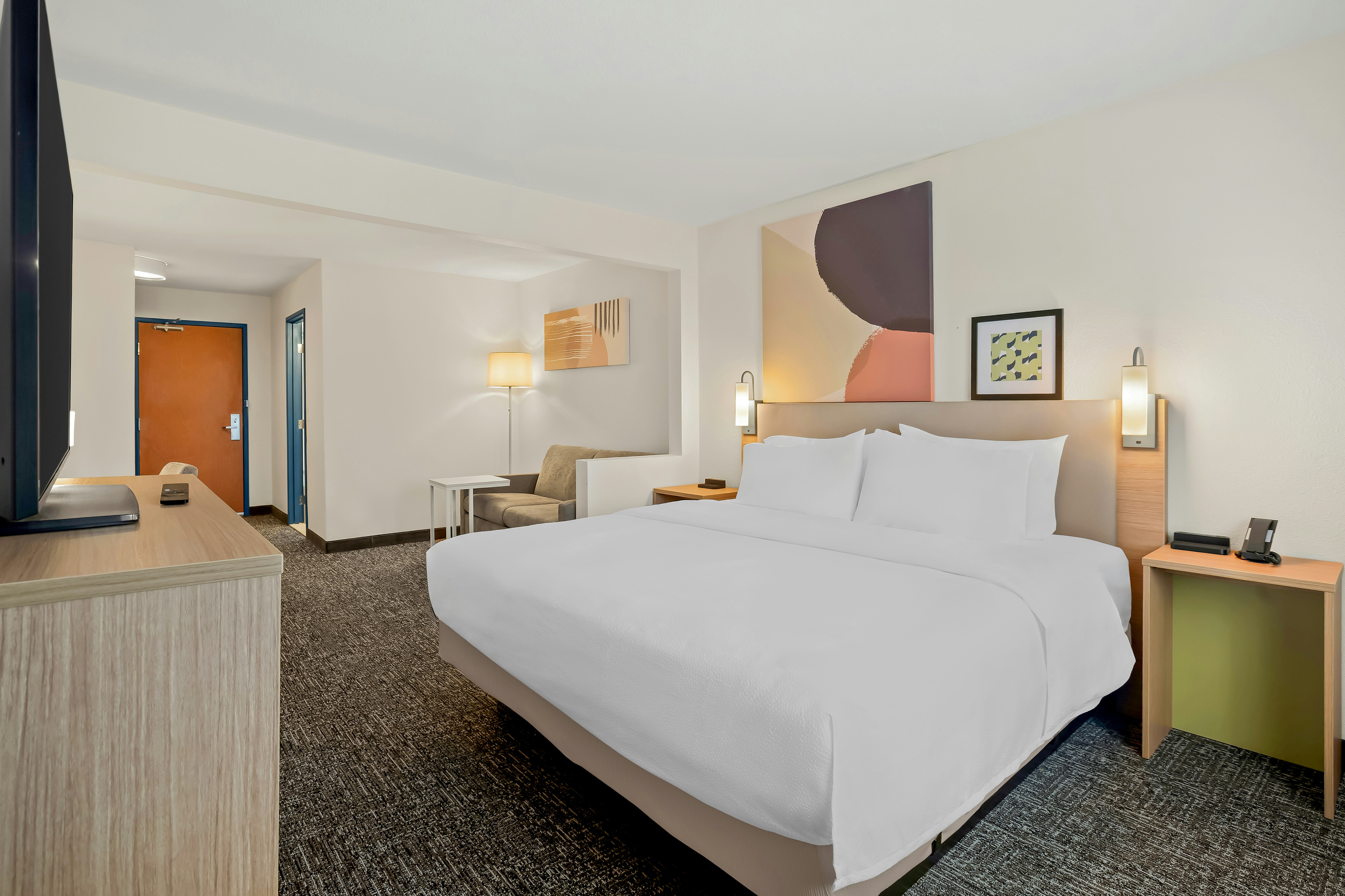 Room, King Bed, Sofa