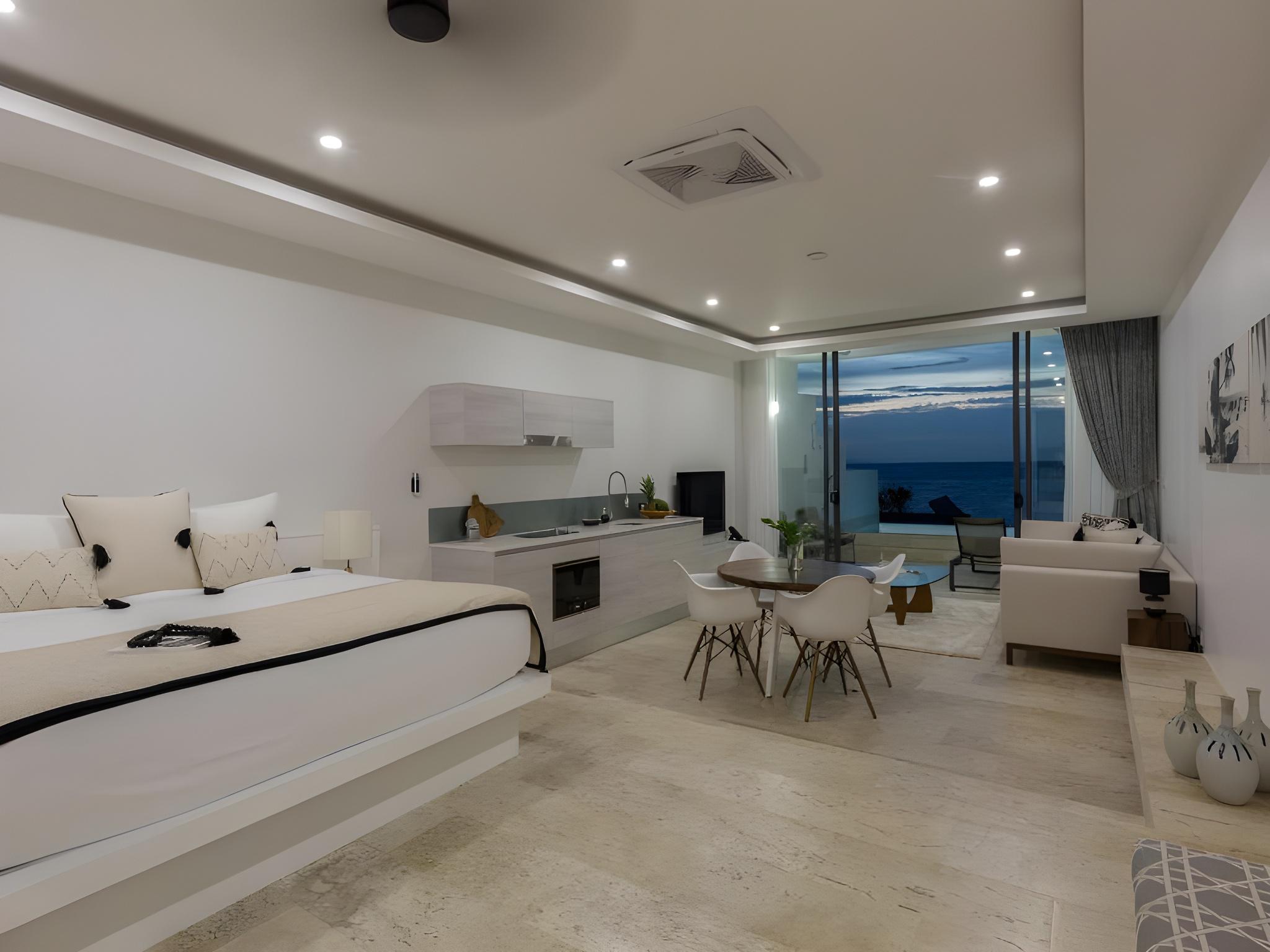 1 Bedroom, Apartment, Sea View, with Pool