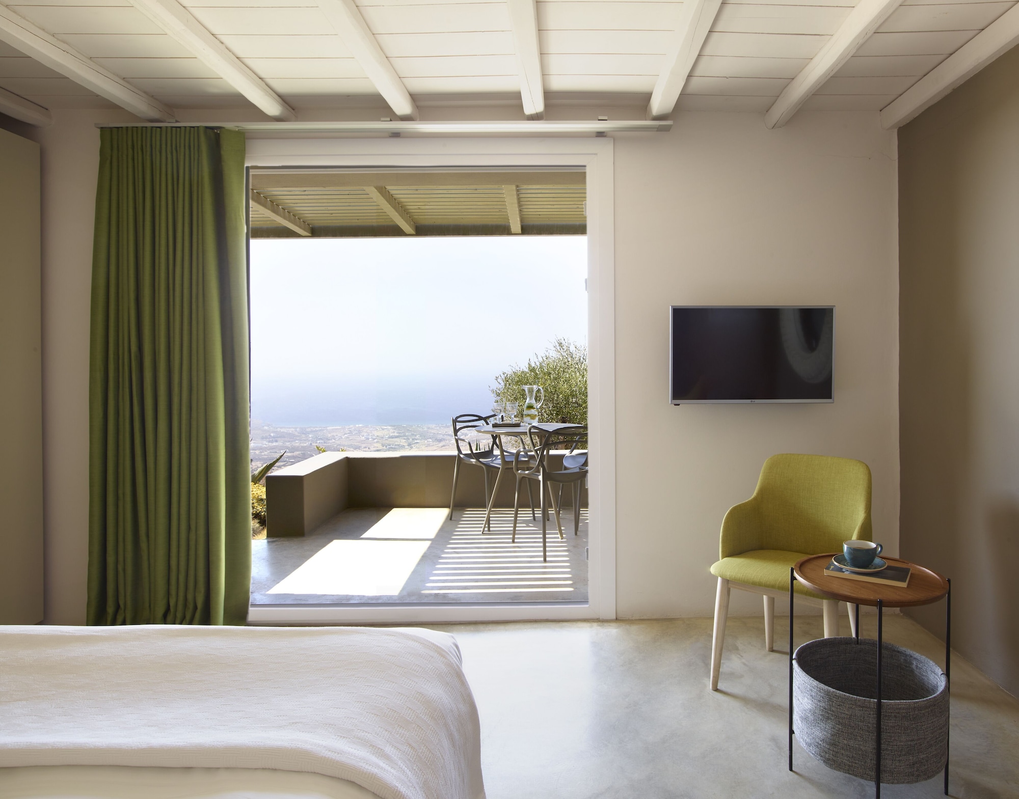 غرفة بريميوم بسرير كينج بإطلالة على البحر، Aeolis Tinos Suites 3/10