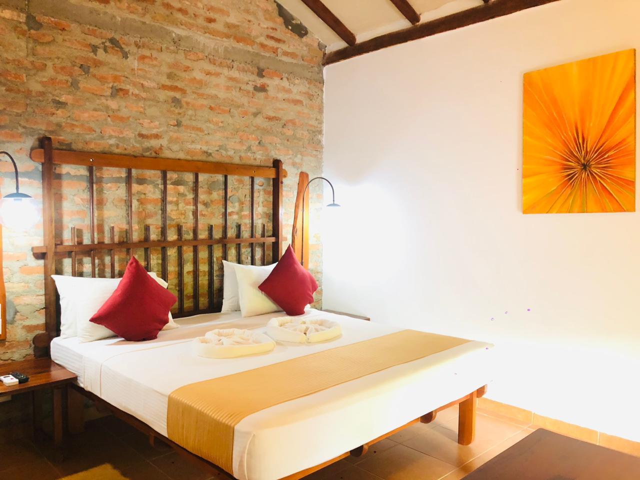 Room at The Coastal Village Cabanas, AHANGAMA