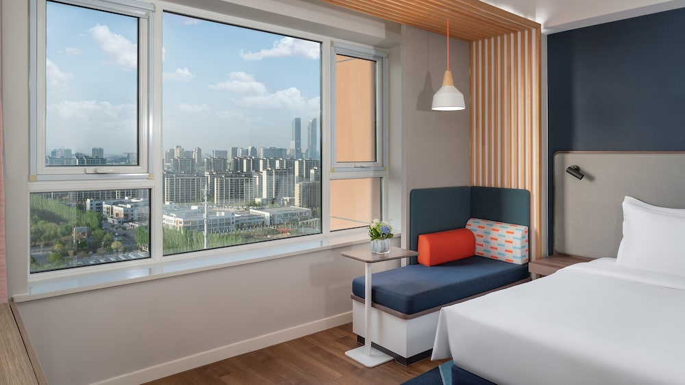 غرفة قياسية بسرير فردي، Holiday Inn Express Yinchuan Downtown 5/6