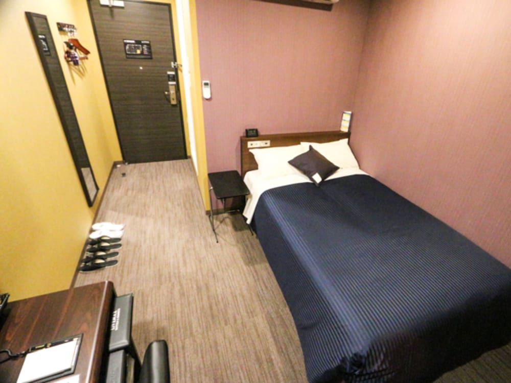 غرفة بزنس مفردة بسرير فردي يُسمح فيها بالحيوانات الأليفة، Hotel Livemax Mikawaanjo Ekimae 2/3