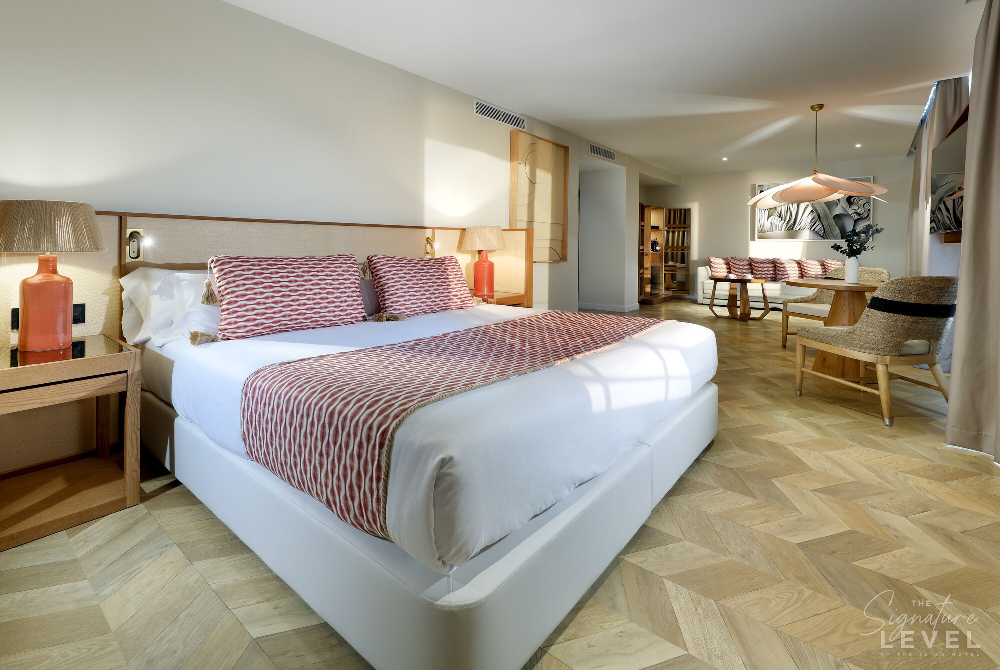 Suite, King Bed, Sea Front, Sea View, Sofa
