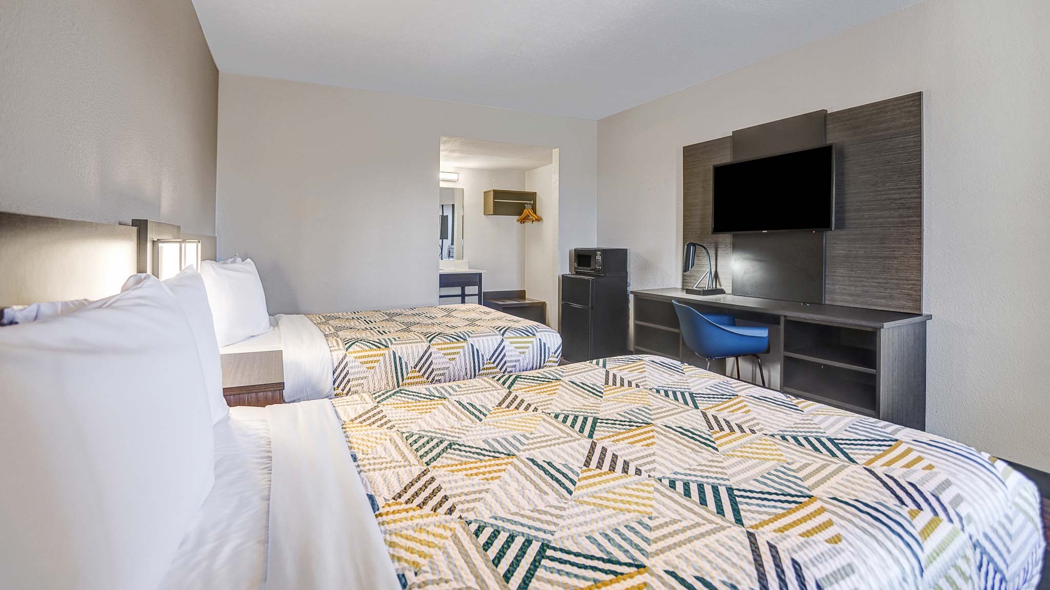 غرفة بسريرين مزدوجين، Motel6 Amarillo, TX - Airport 5/6