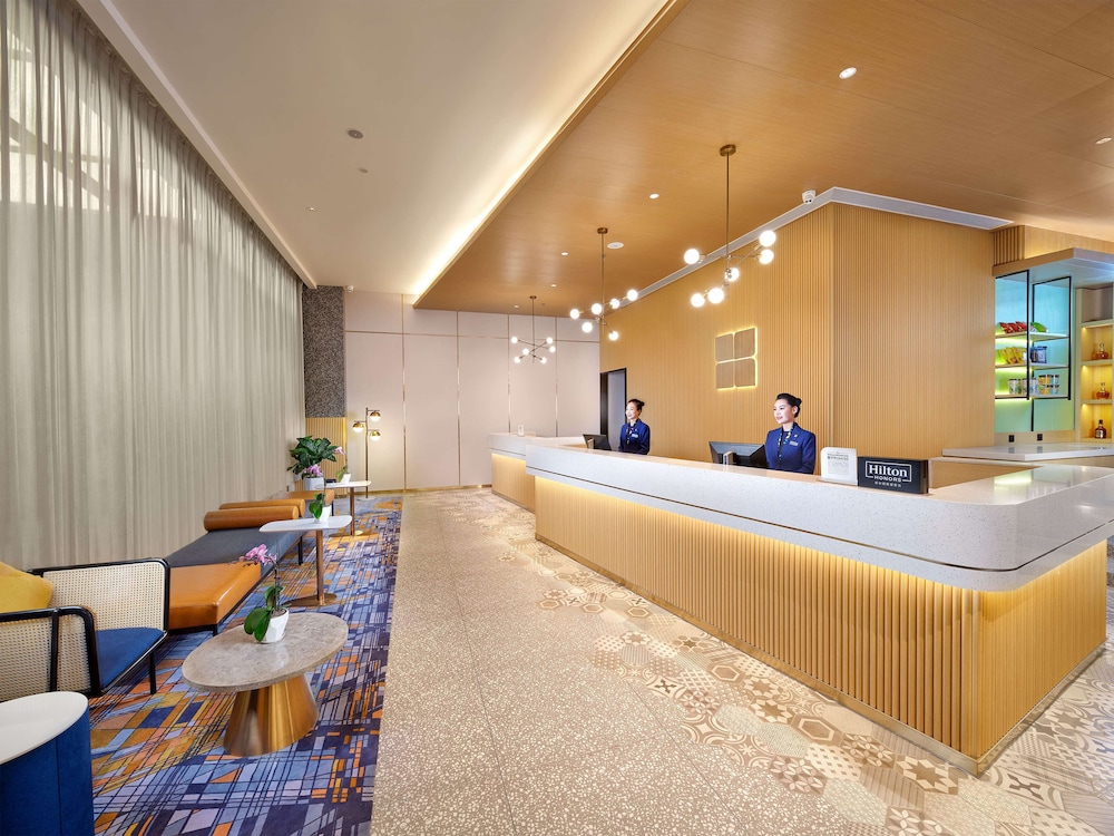 Lobby at Hilton Garden Inn Anshan, ANSHAN