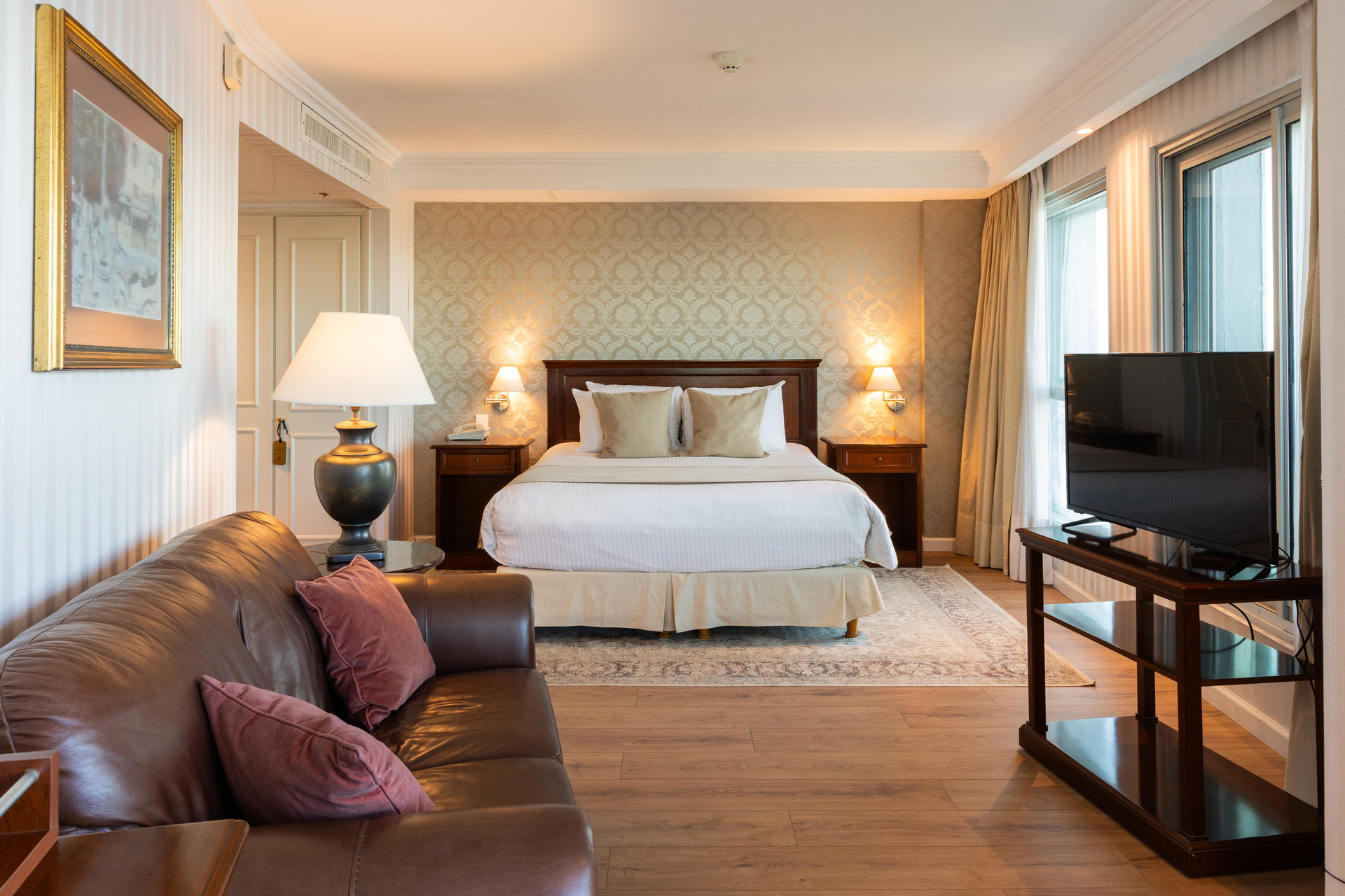 غرفة تنفيذية بانورامية بإطلالة، Cala Di Volpe Boutique Hotel 2/3