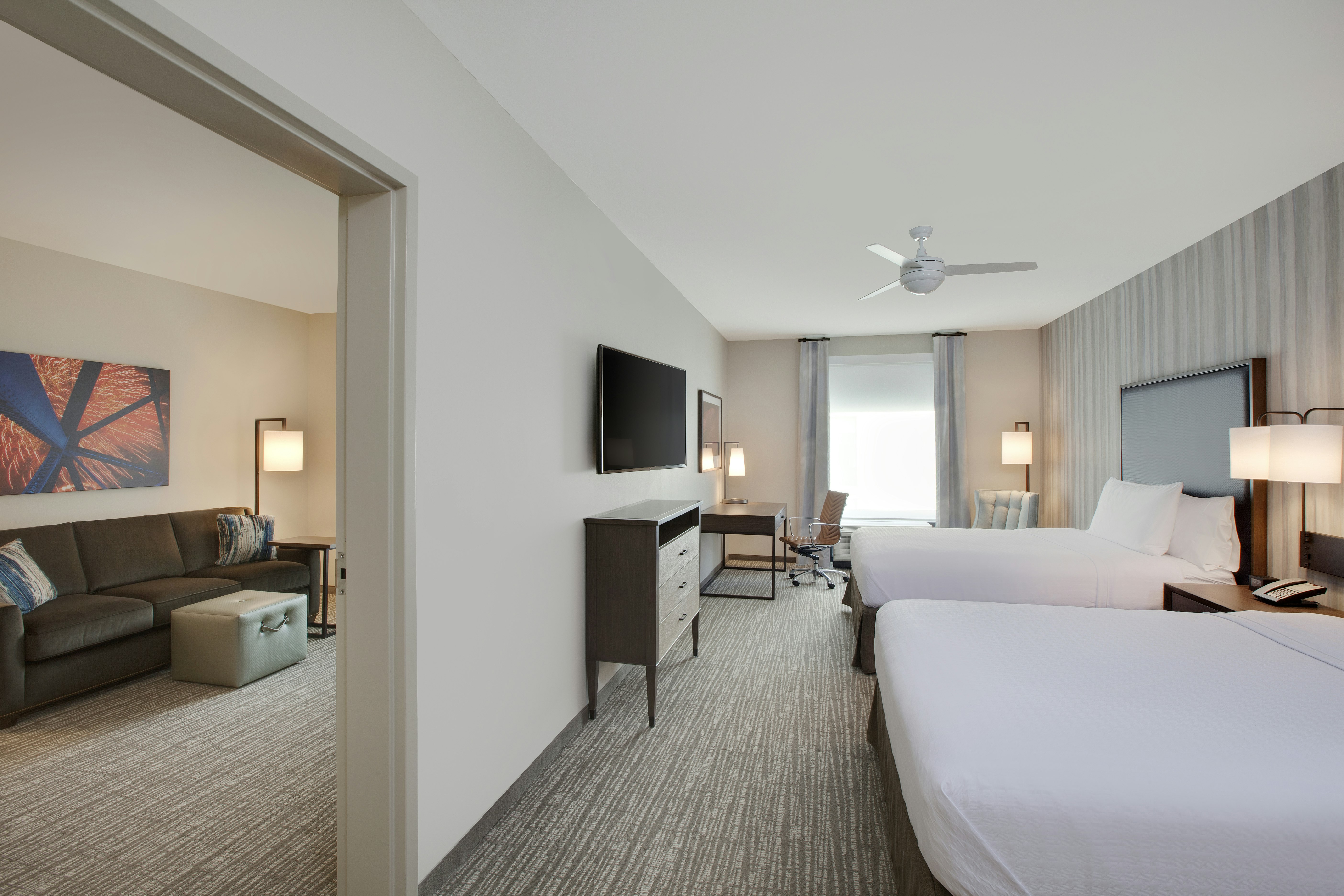 1 BEDROOM, SUITE, 2 QUEEN BEDS