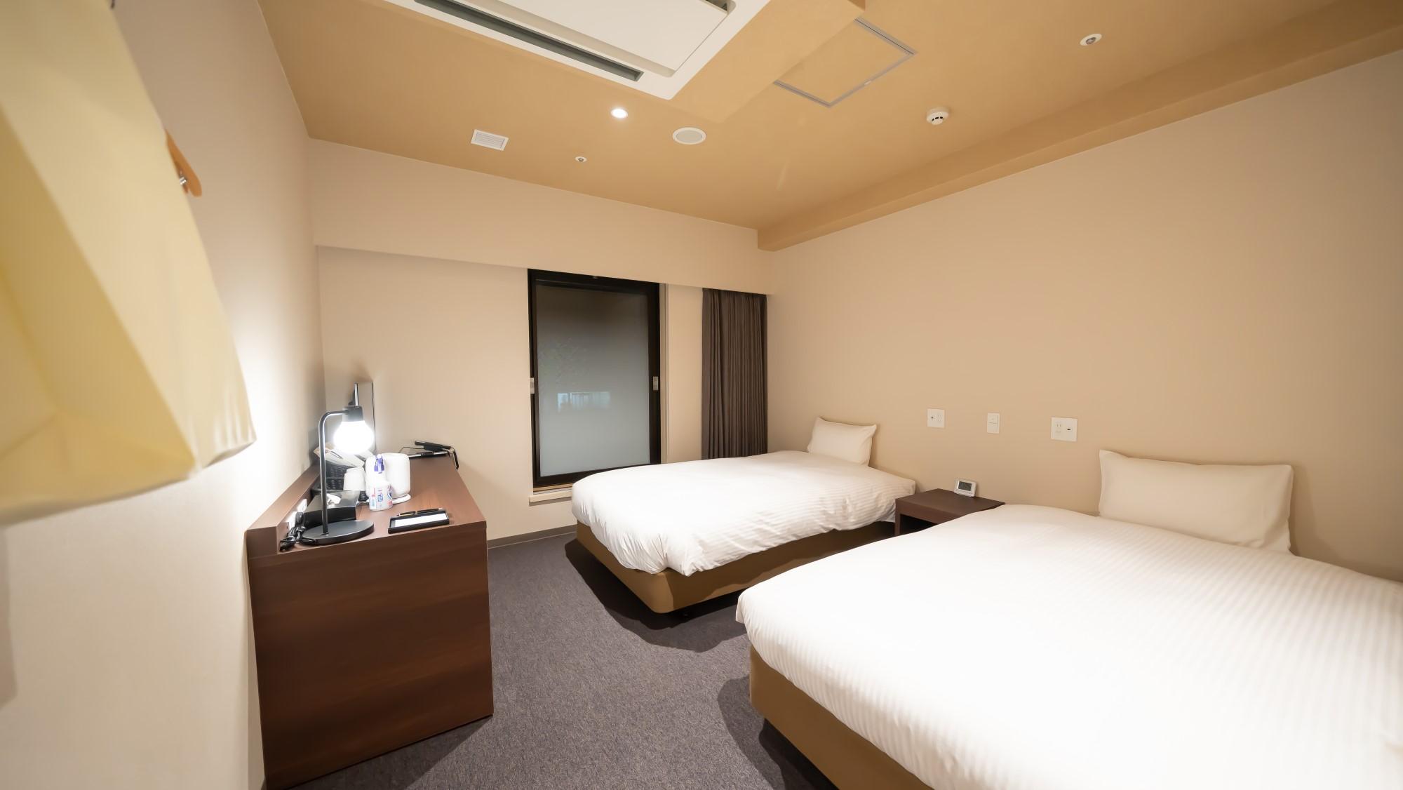Semi Room, 2 Semi Double Beds, Smoking