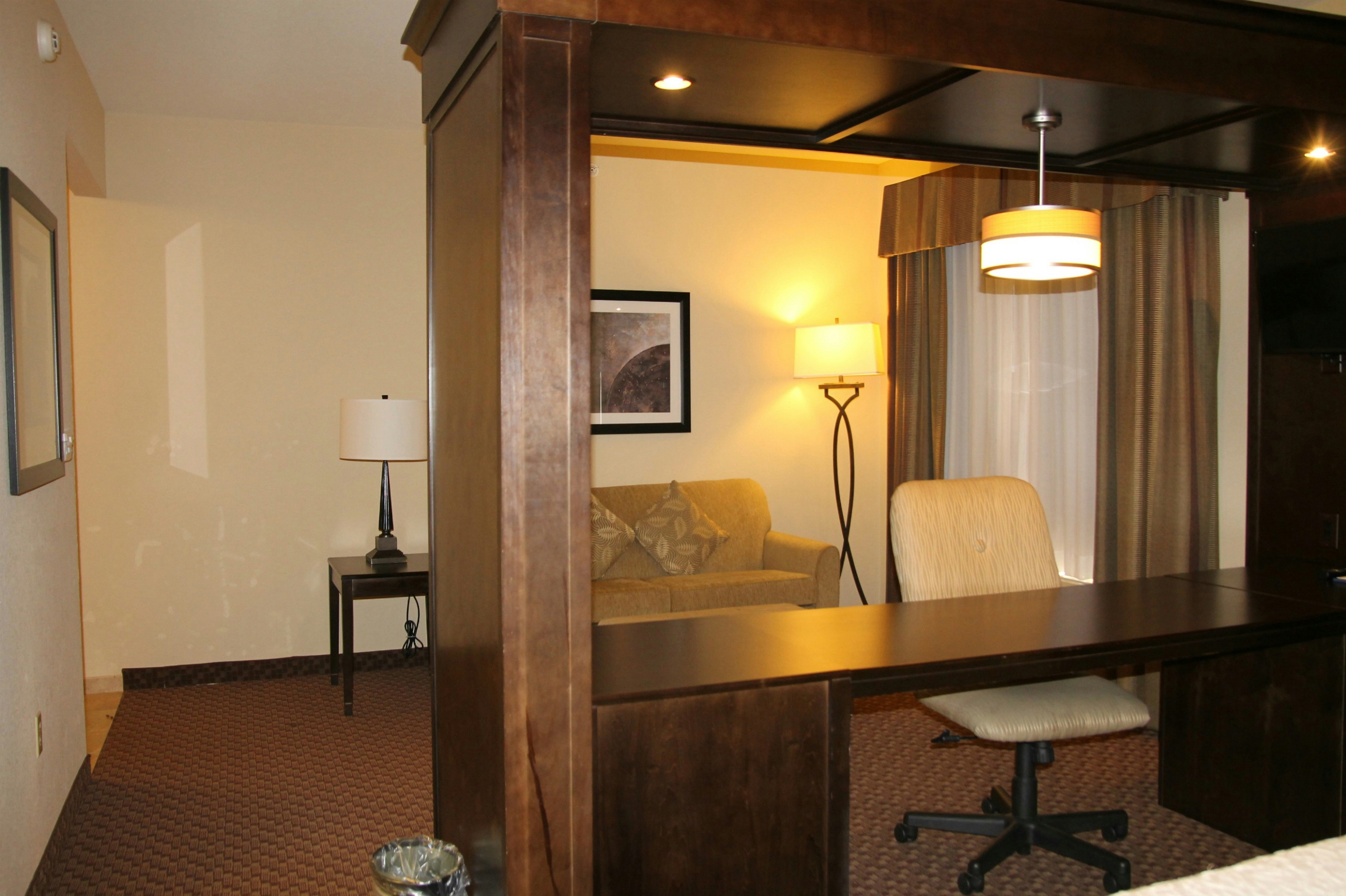 استوديو بسرير كينج مع أريكة للمدخنين، Hampton Inn and Suites Enid 3/3
