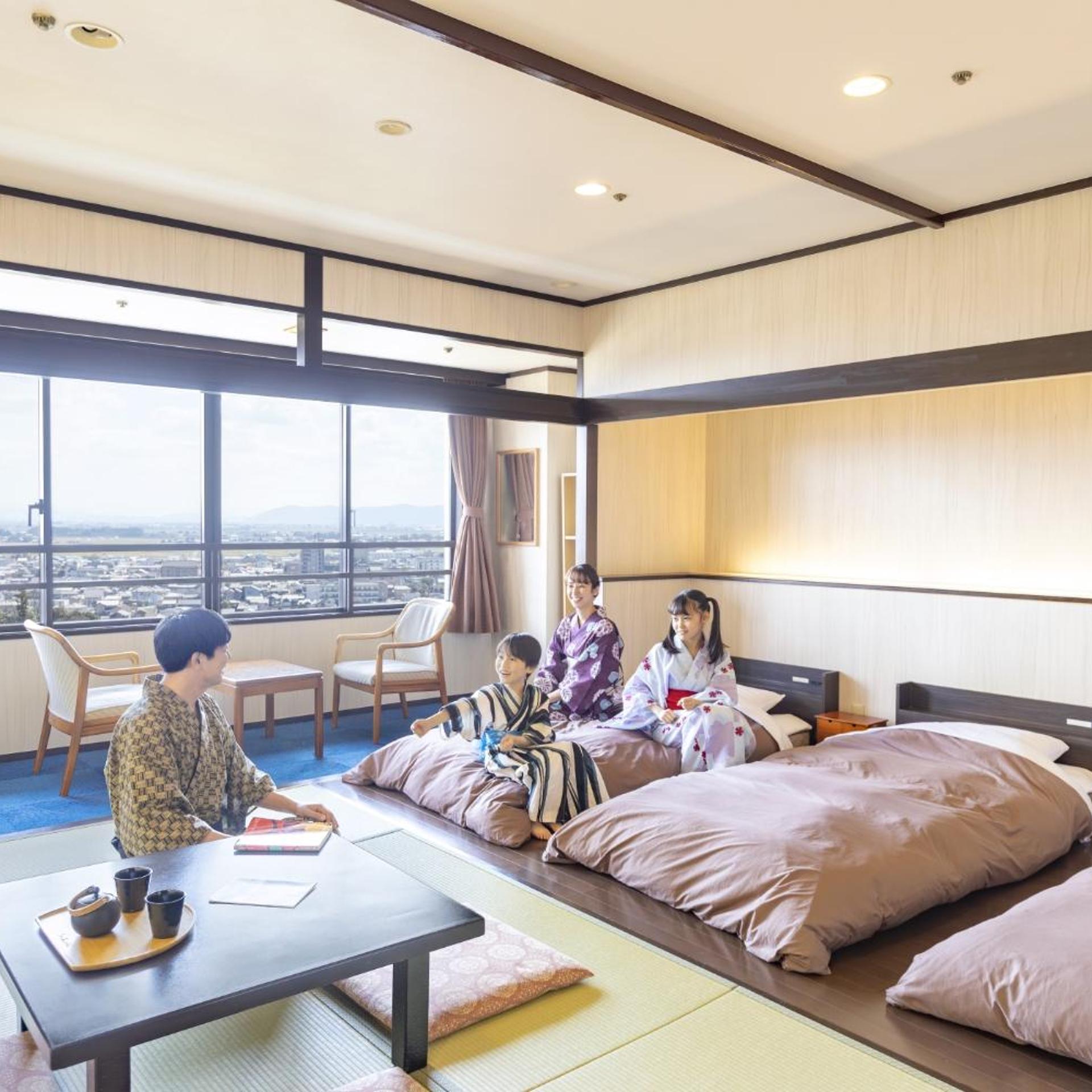 Interior, Japanese, Standard, Triple, Single Bed, Interior Bath, Ooedo Onsen Monogatari Premium Seiunkaku 2/3