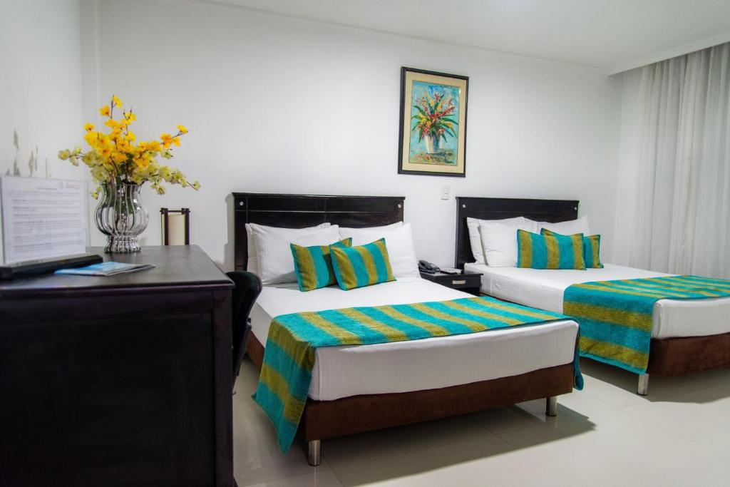 Room, Quintuple، Bocagrande Cartagena de Indias 5/7
