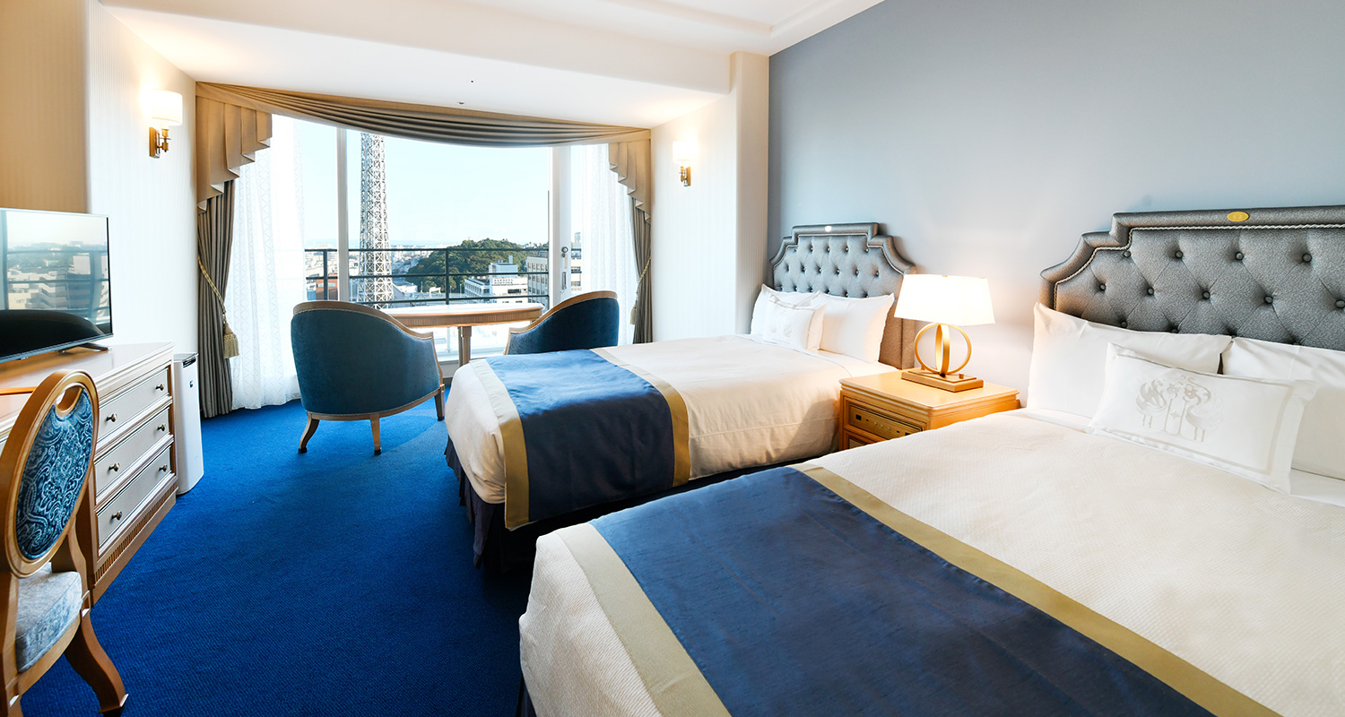 Tower, Twin Beds, High Floor