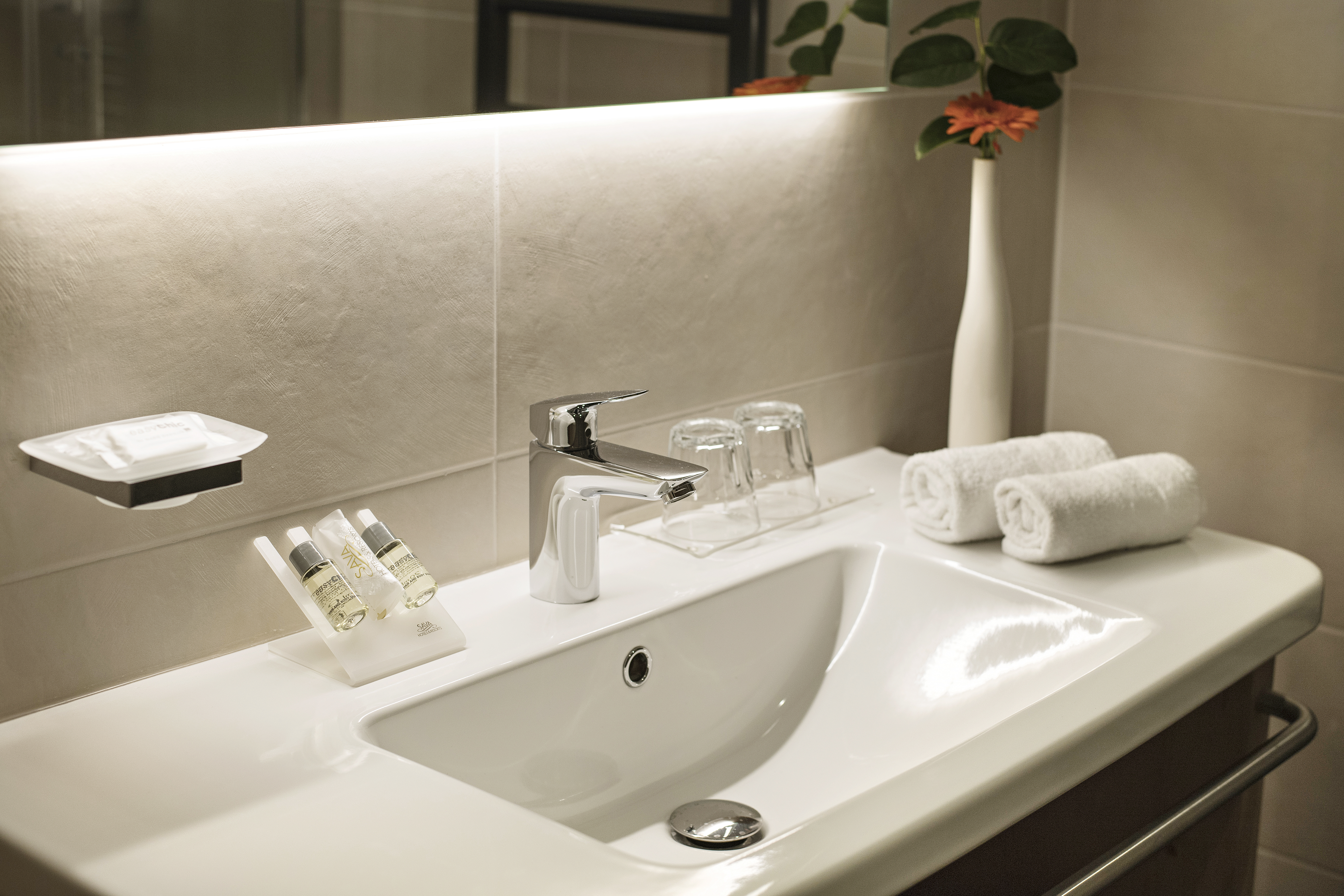 غرفة بسرير مزدوج بإطلالة على البحيرة، Rikli Balance Hotel 5/6