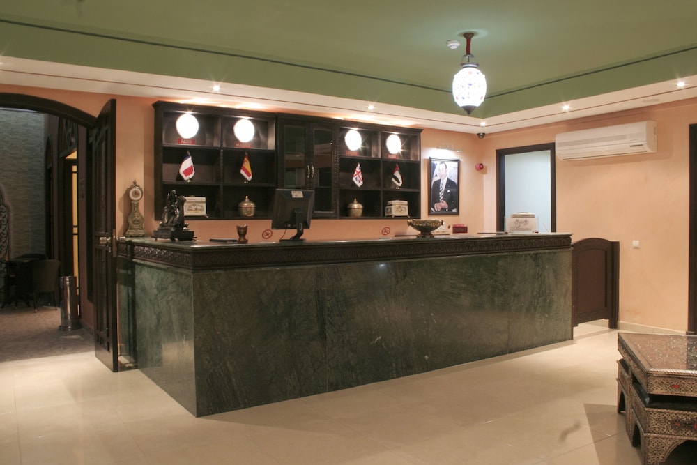 Lobby at Hotel el Hadna, MARRAKECH