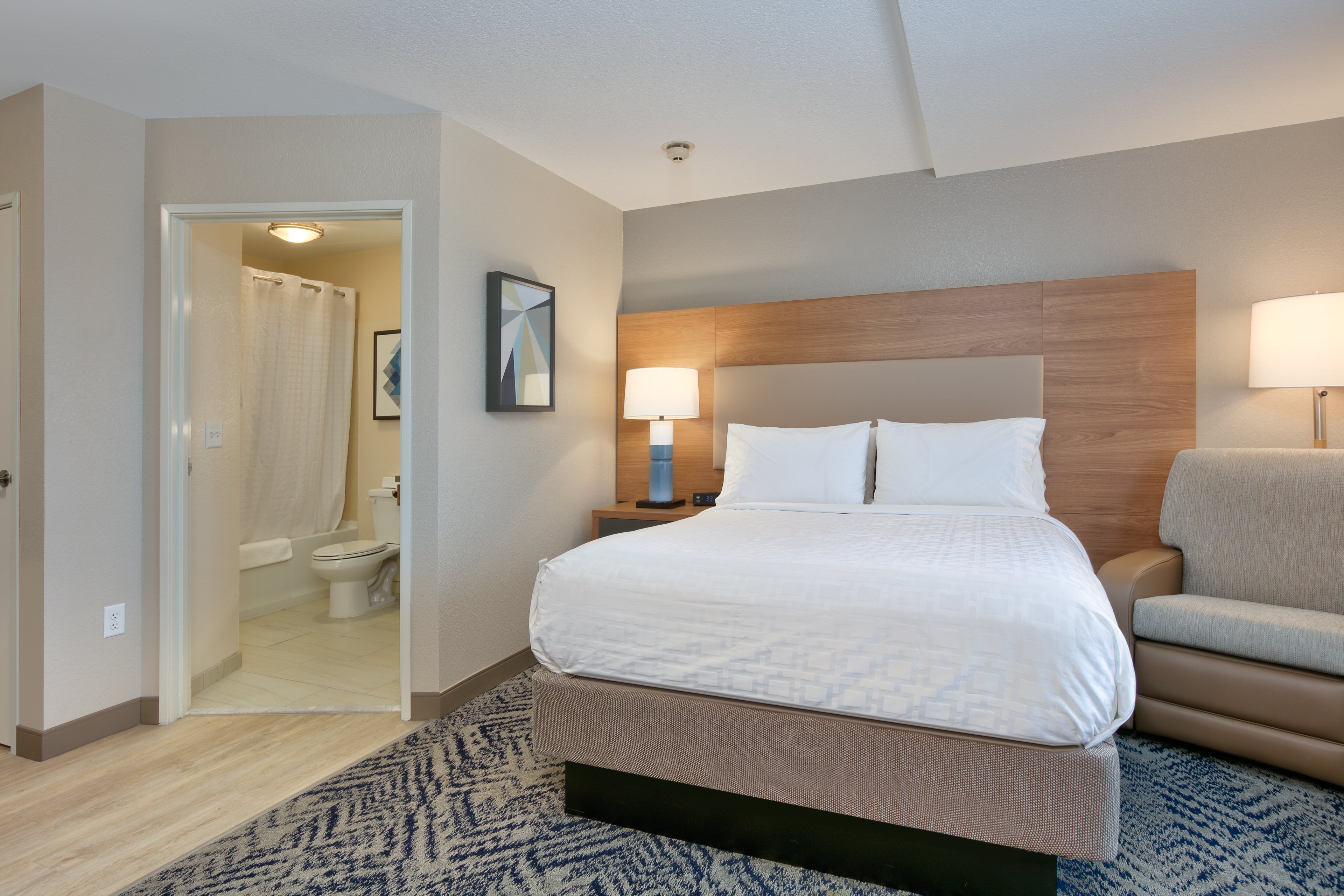 جناح استوديو بسرير كوين، Candlewood Suites Idaho Falls 3/6