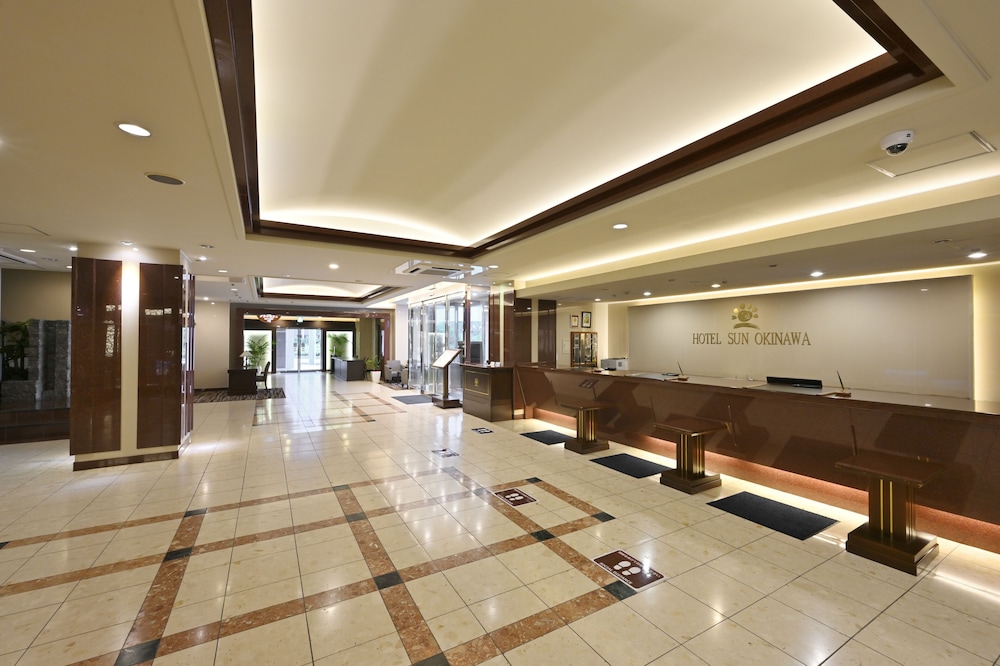 Lobby at Sun Okinawa Hotel, NAHA - OKINAWA PREFECTURE