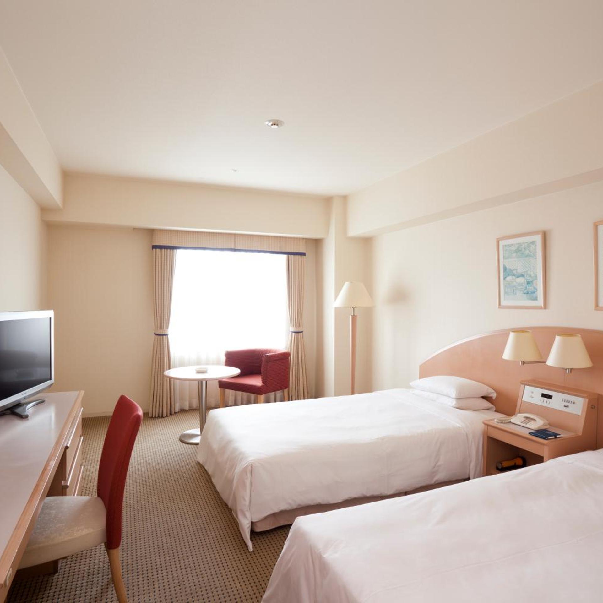 Moderate, Twin Beds, with Extra Bed