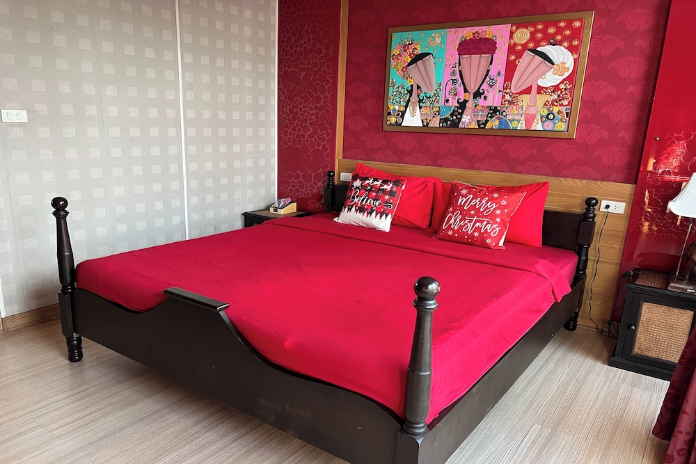 Honeymoon, Sky, Garden, Suite, King Bed