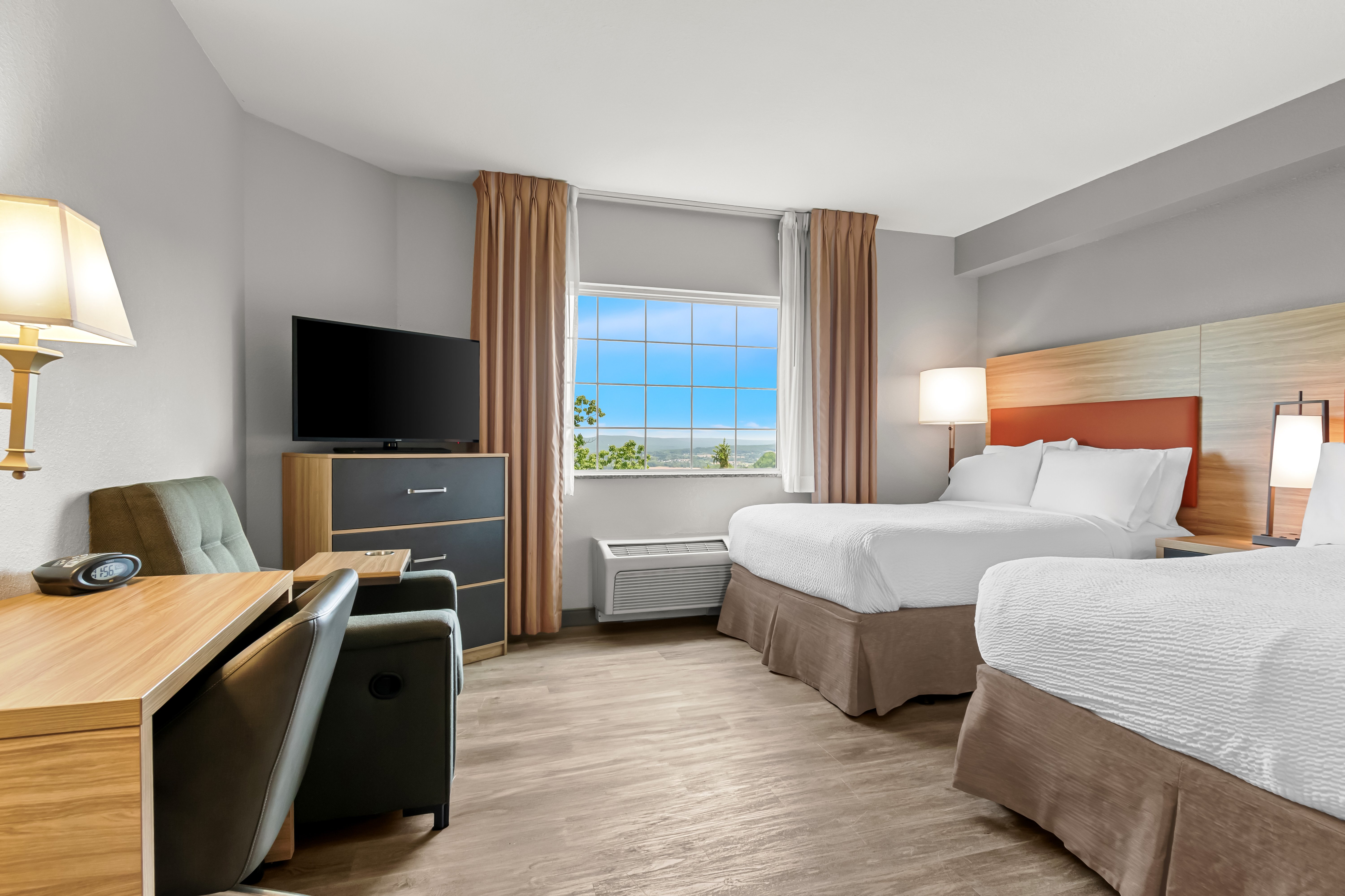 Studio, Suite, 2 Double Beds, Smoking