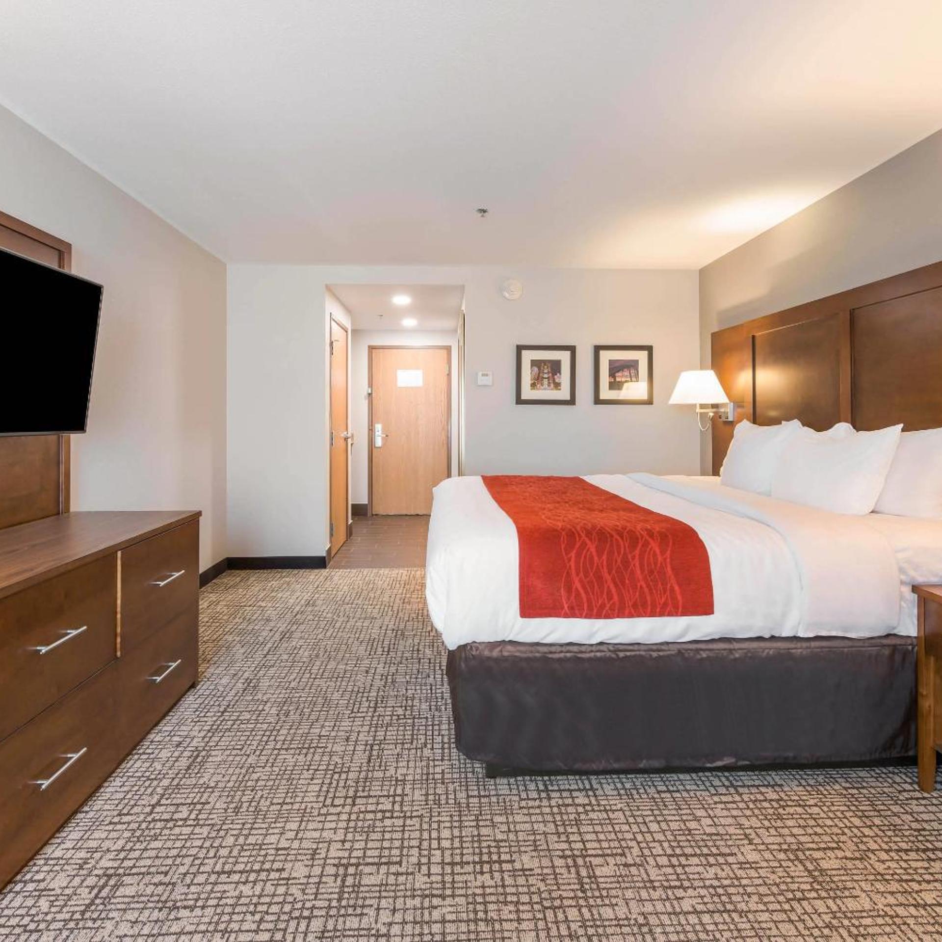 Efficiency, King Bed, Bathtub