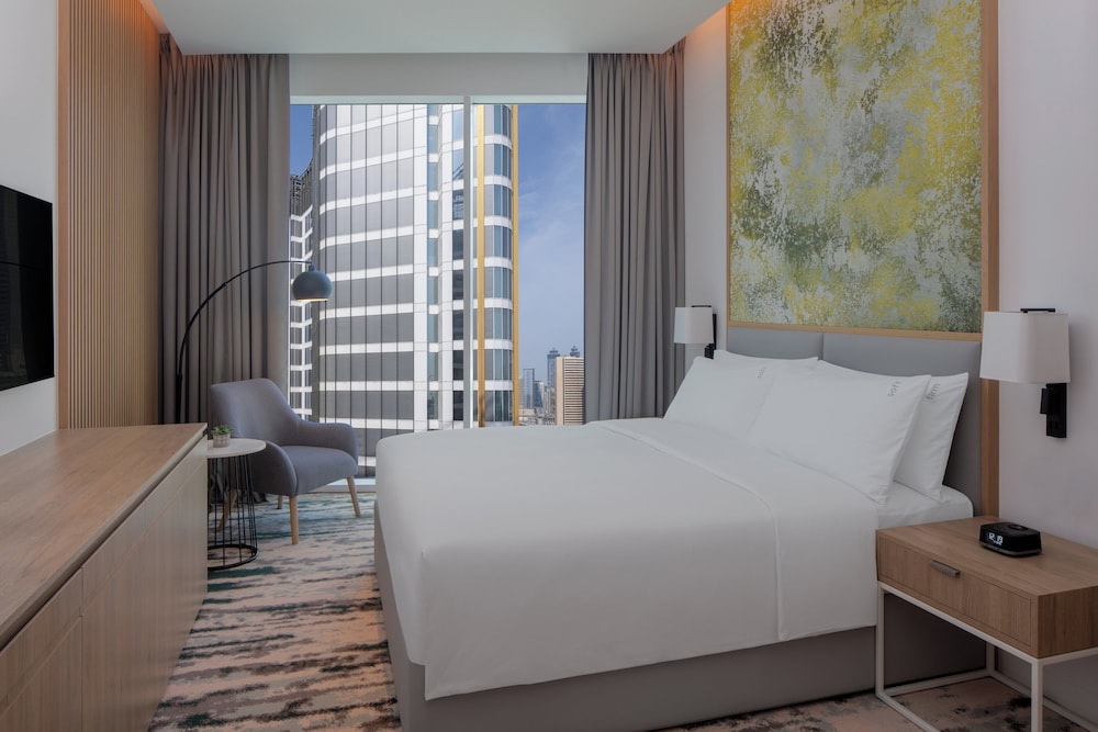 1 Bedroom, Suite, Single Bed, Burj Khalifa View, Kitchenette