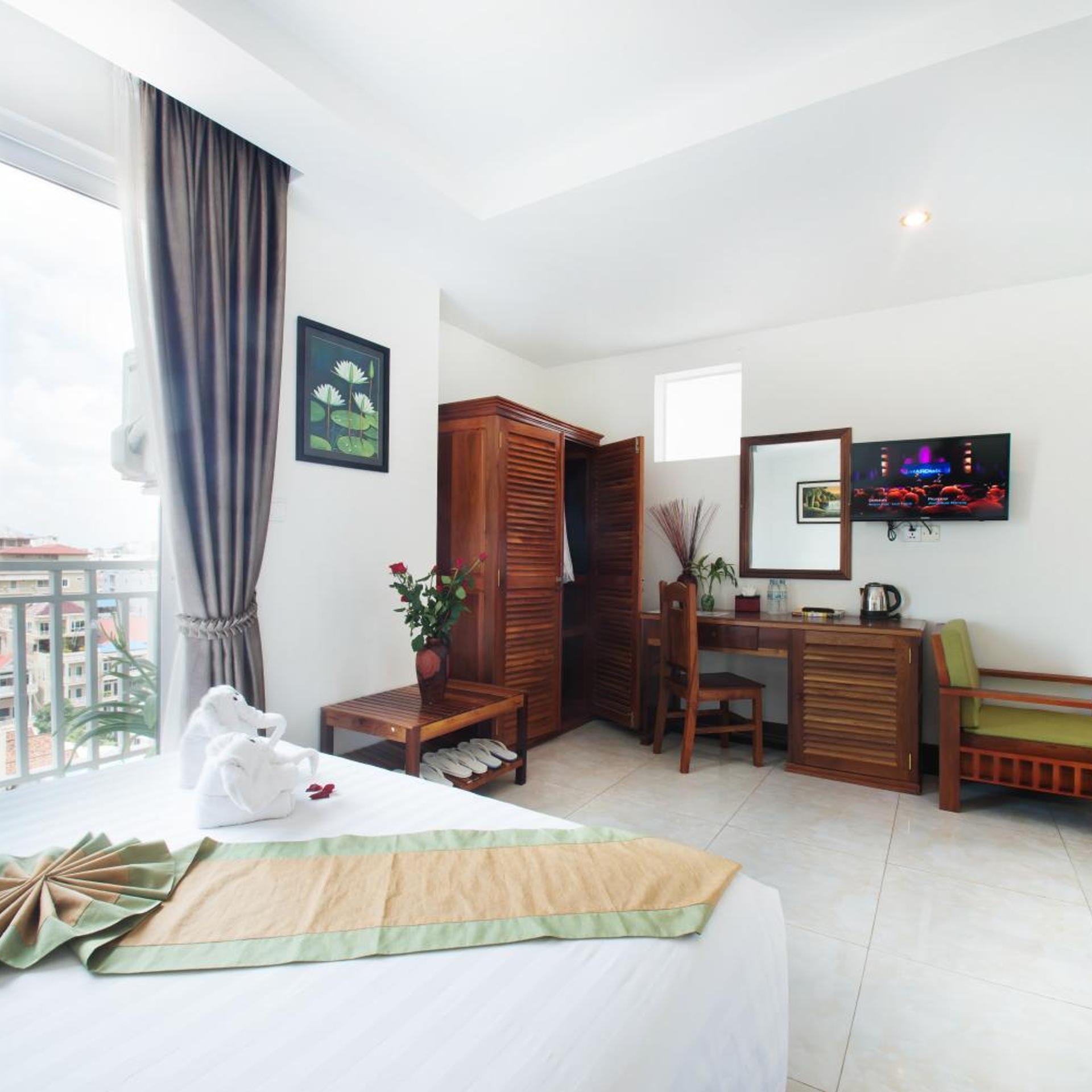 غرفة عائلية ثلاثية بإطلالة على المدينة، RELAX HOTEL 6/10