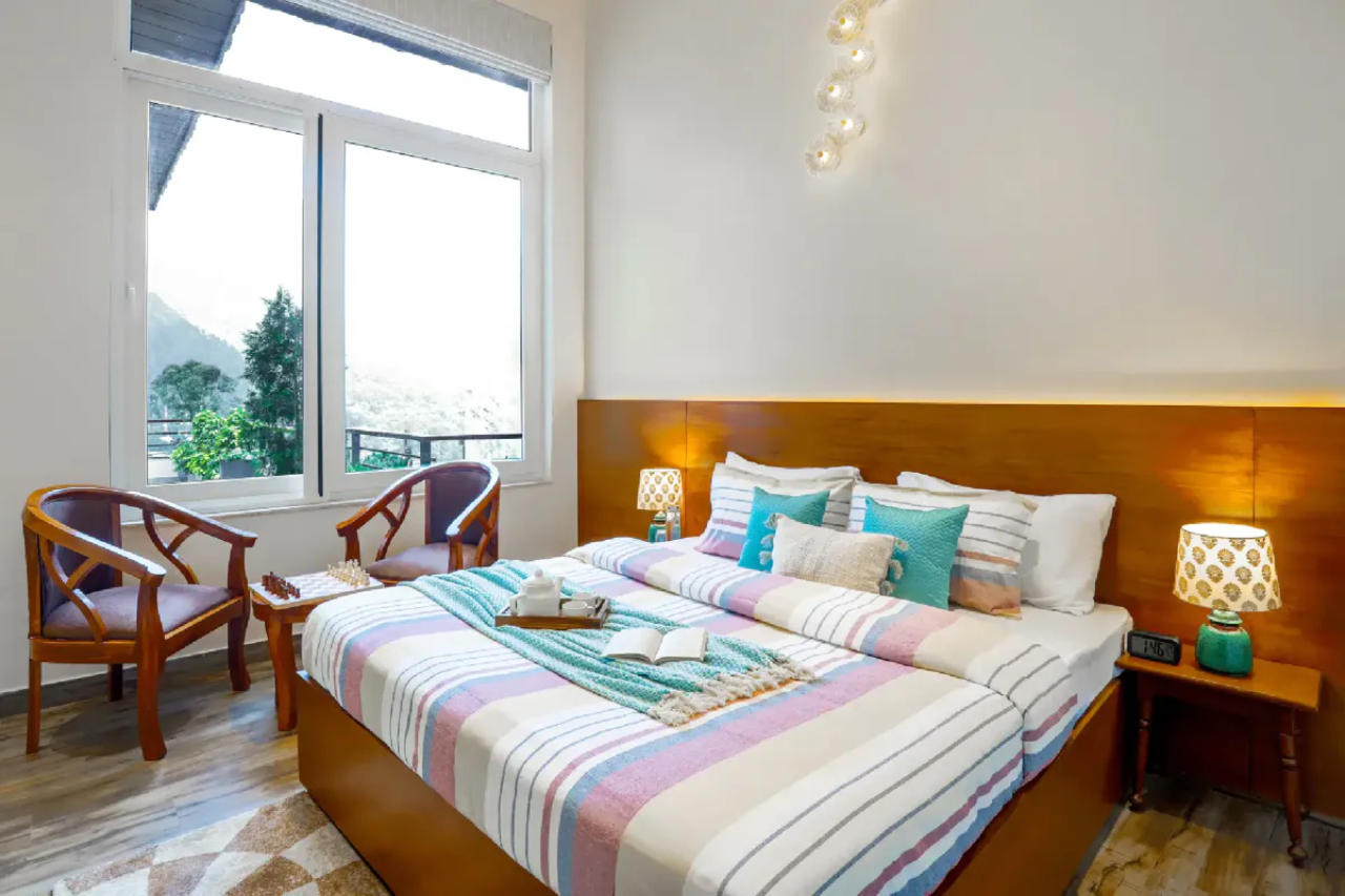 Room at ELIVAAS 4 BHK with Balcony & Terrace Antarmann Casa Nova, NAINITAL