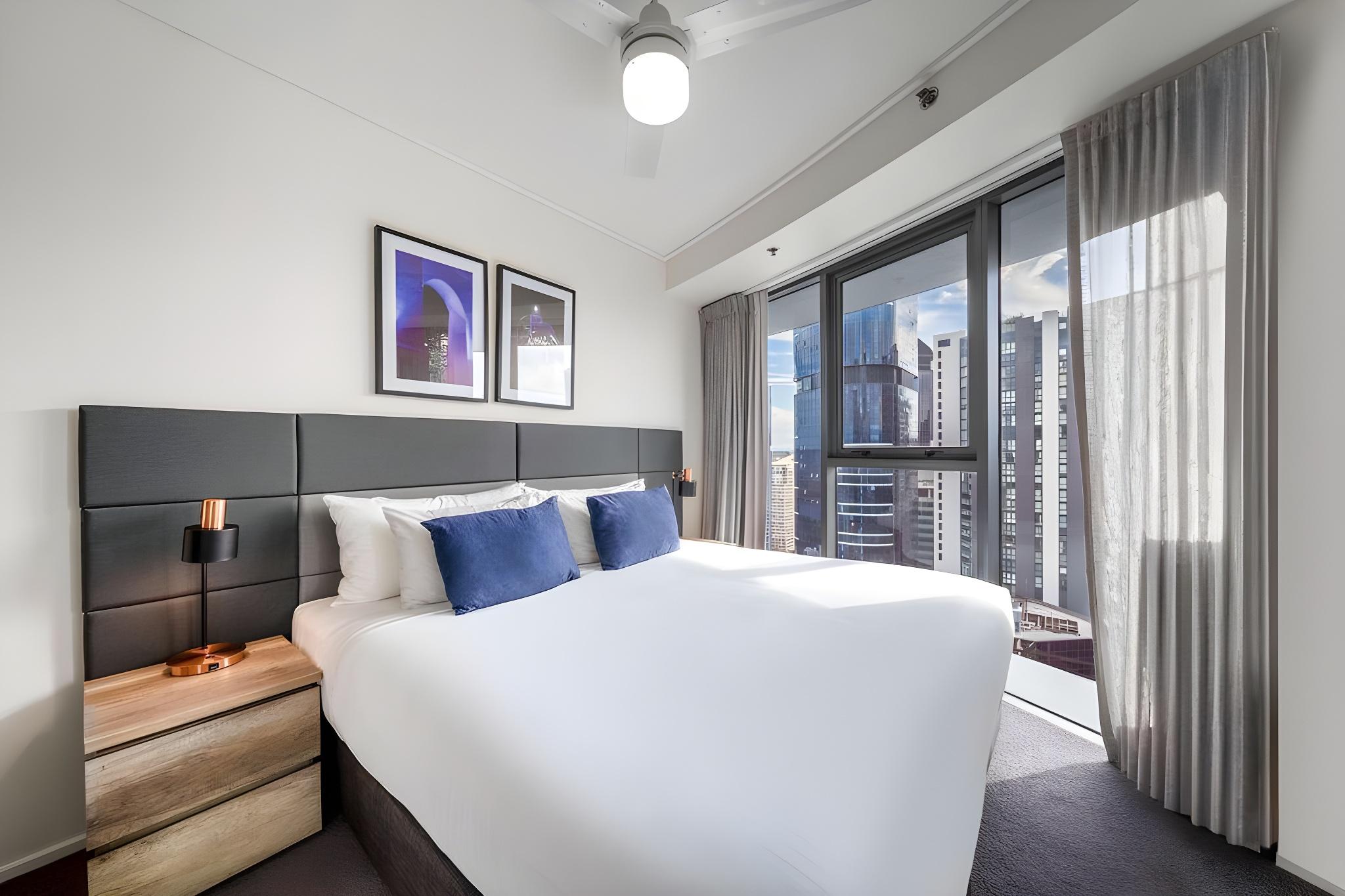 2 Bedrooms, Story, Queen Bed, Bridge View