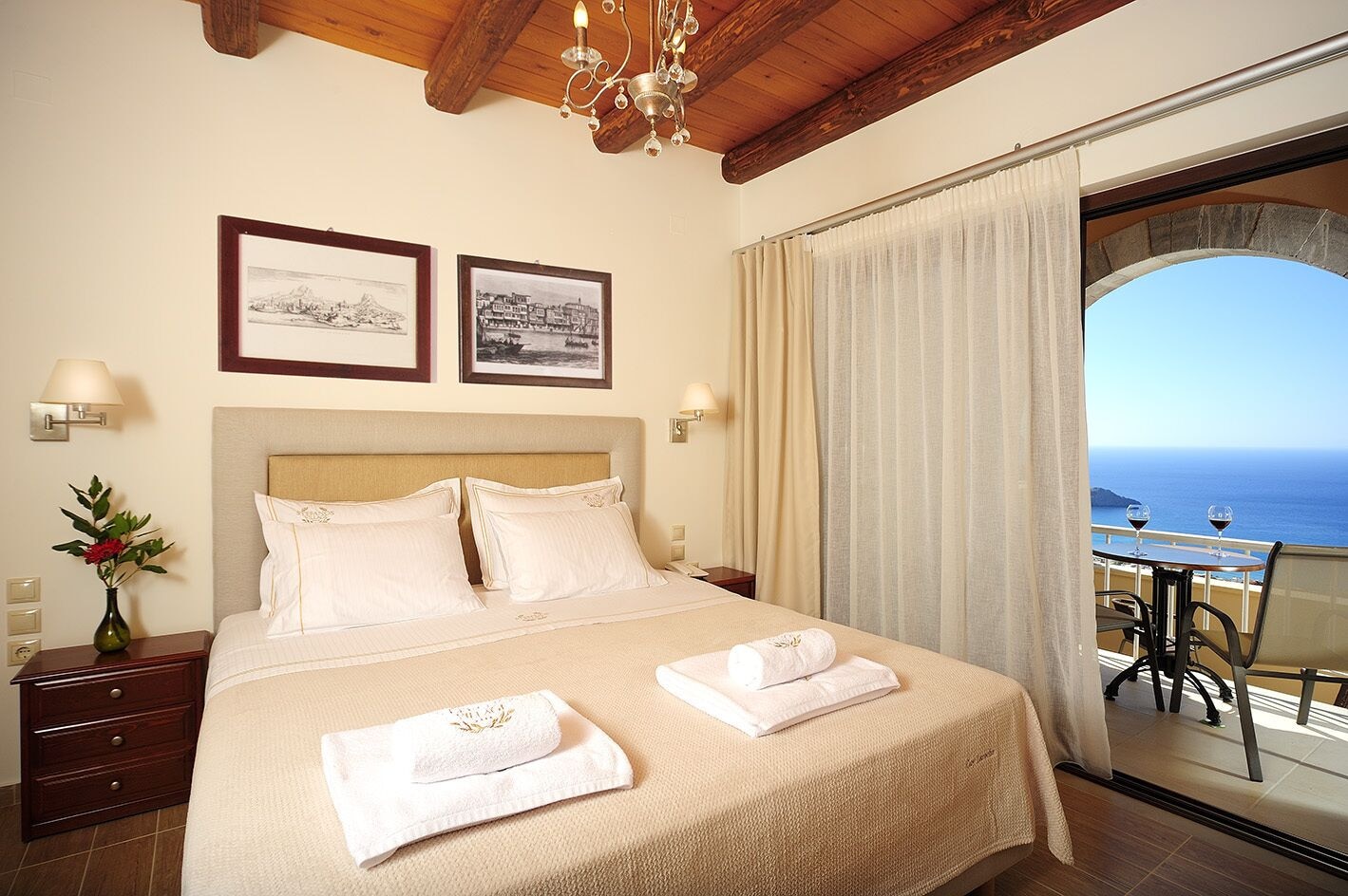 1 Bedroom, Traditional, House, Apartment, Double Bed, Sea View, Sofa, Private Pool