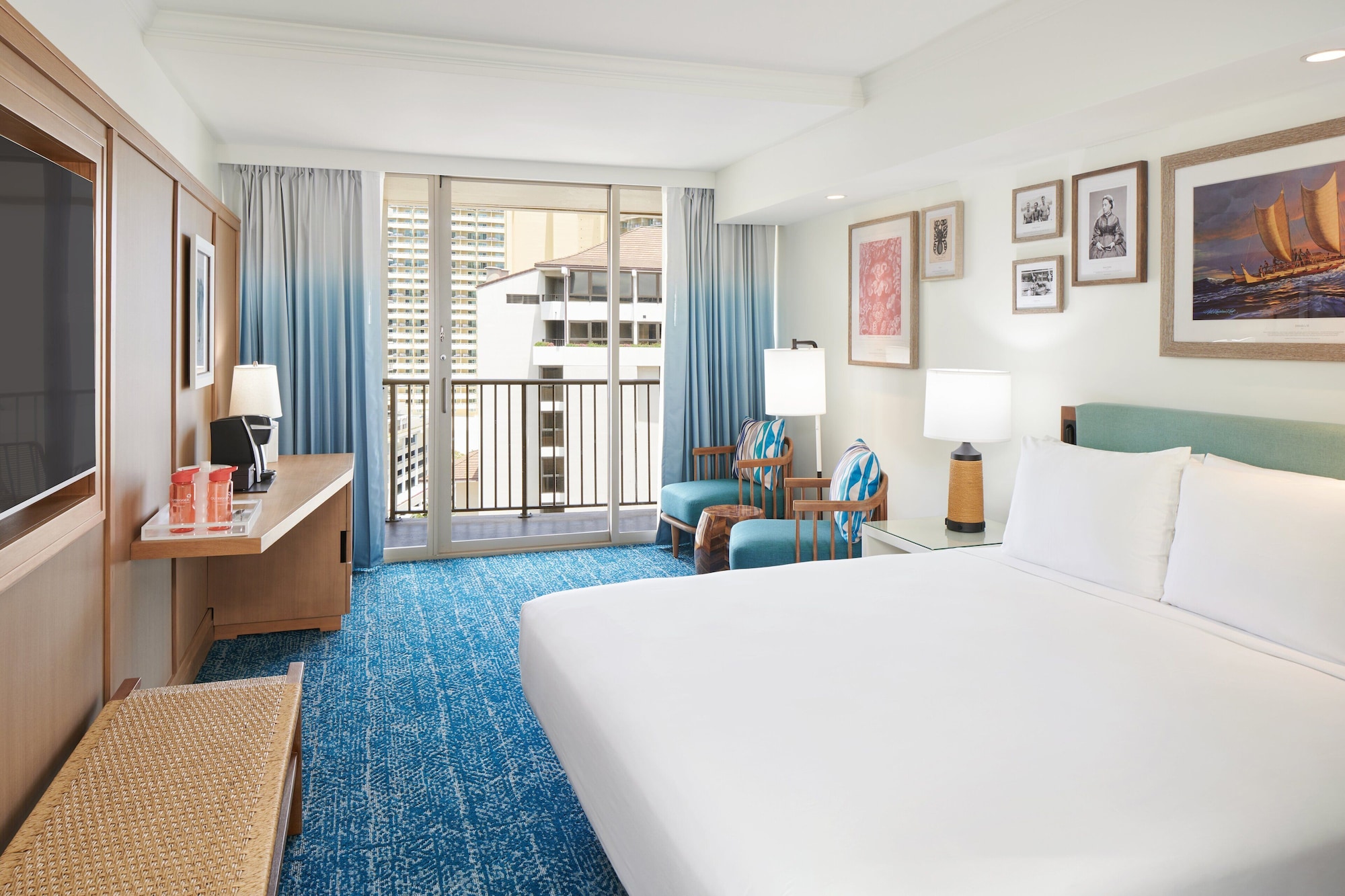 ROOM, KING BED, OCEAN VIEW, SOFA, OCEAN TOWER
