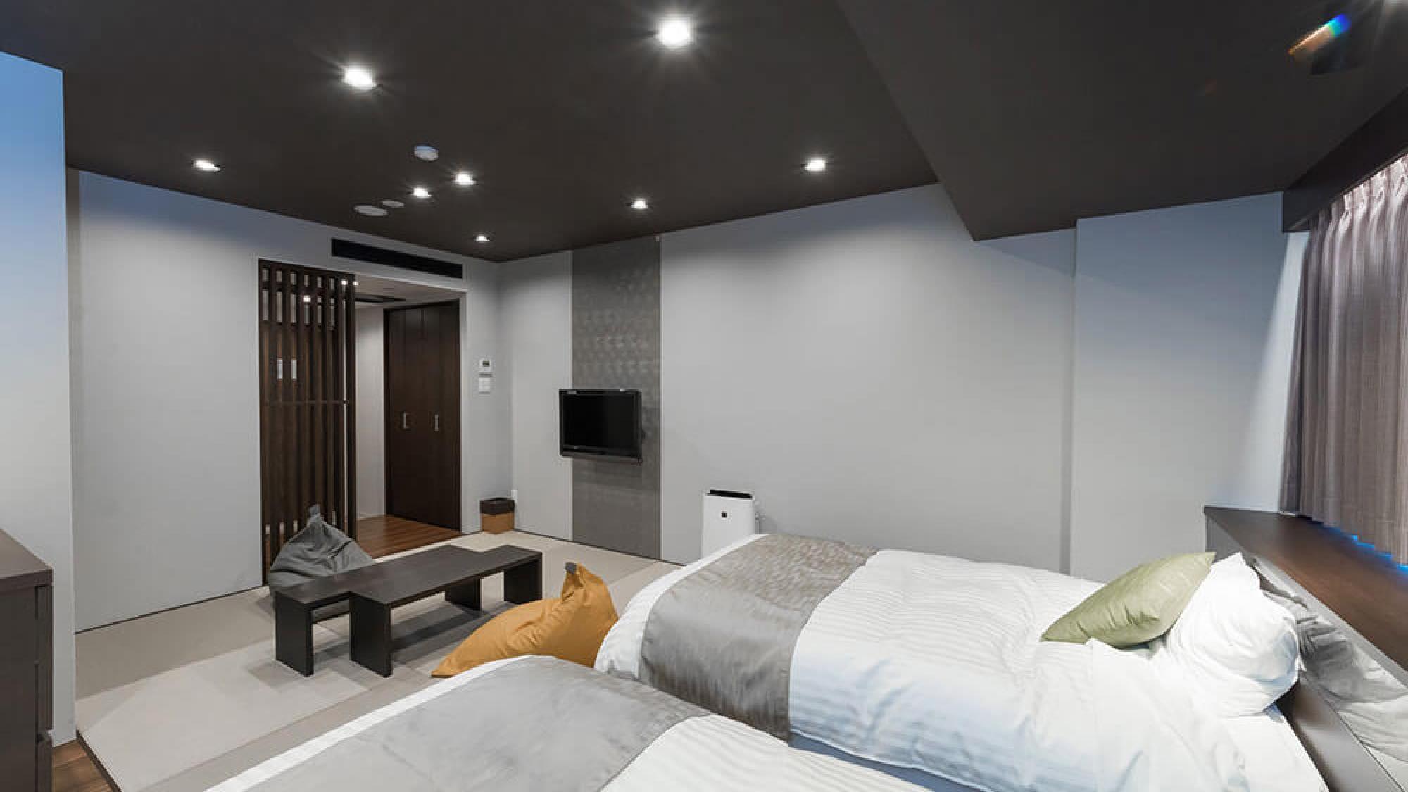 Japanese Western, N Room, Mountain View, Night View