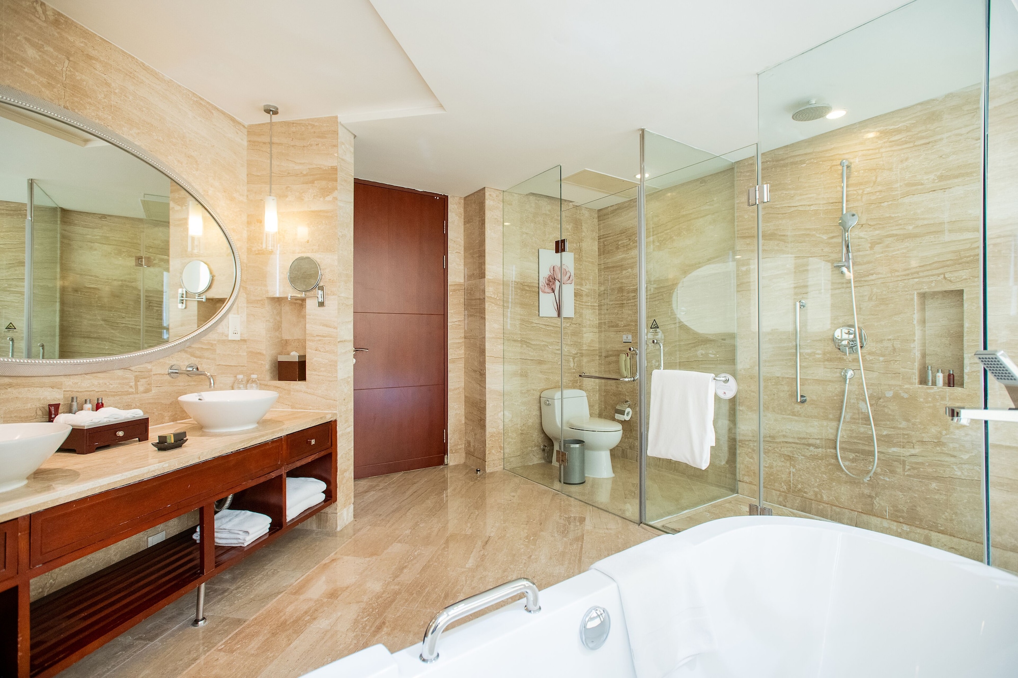 غرفة ديلوكس بسريرين مزدوجين، Beijing Marriott Hotel Northeast 8/10