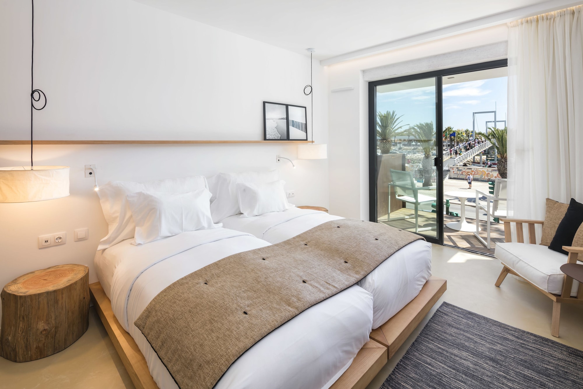 COMFORT, DOUBLE OR TWIN BED, MARINA VIEW