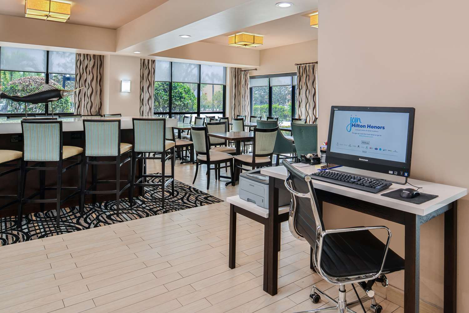work area