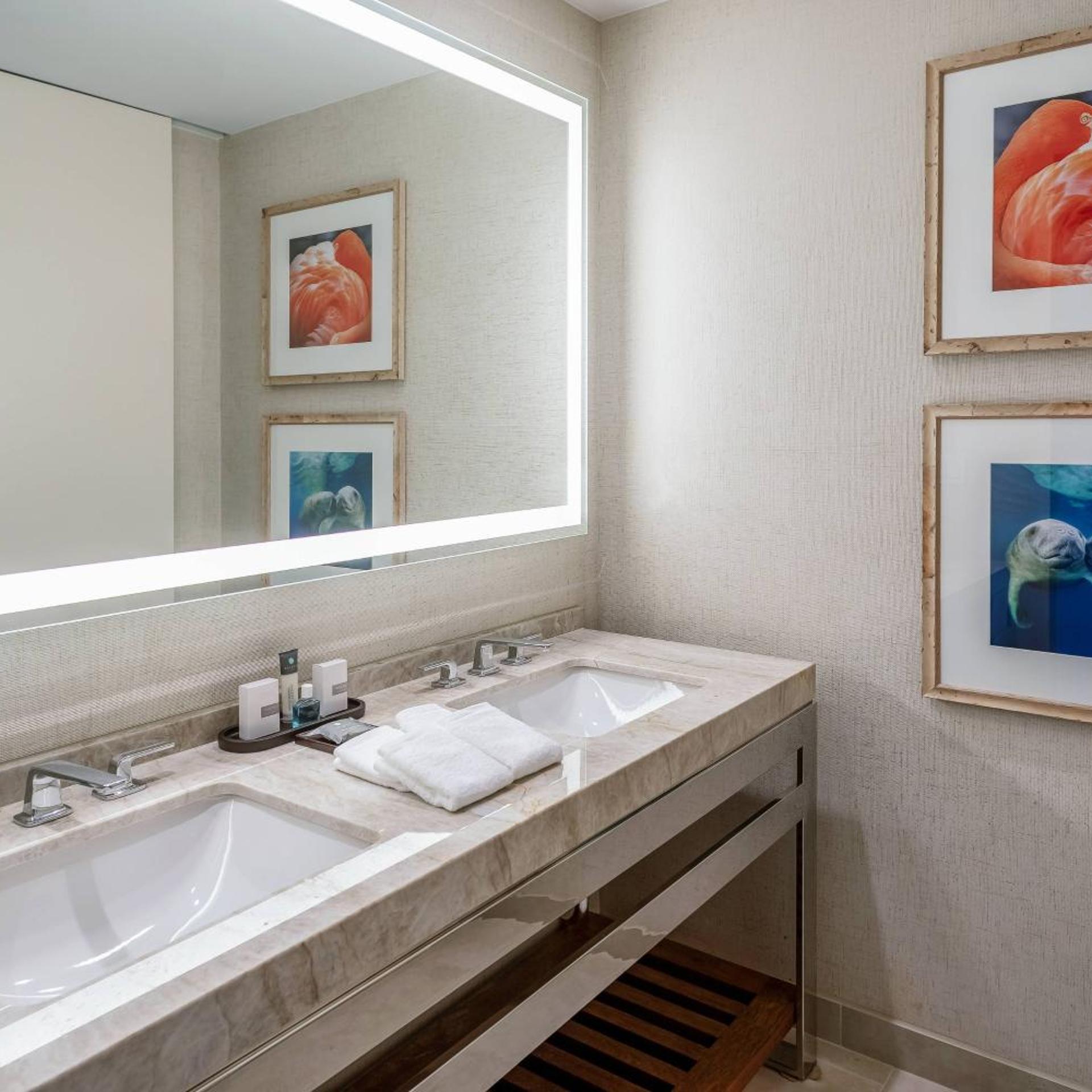 Room, 2 Queen Beds, Atrium View, Balcony, Bathtub, Accessible