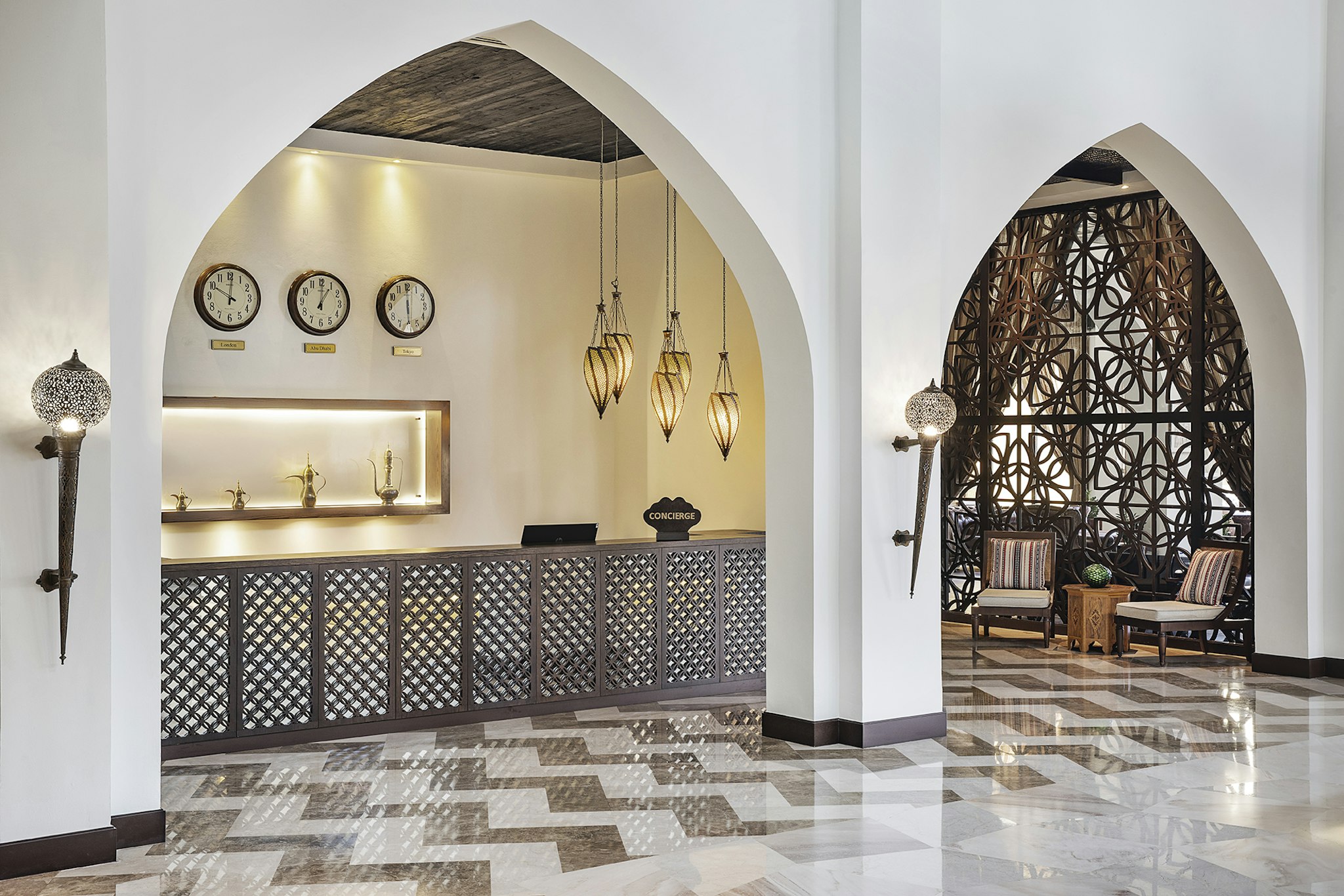 Lobby at Aldhafra Resort, Vignette Collection, an IHG Hotel, Madinat Zayed